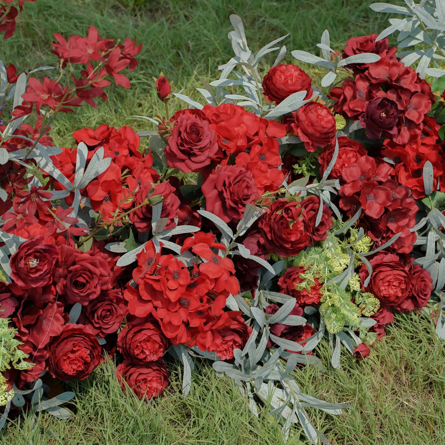 Candice：2025 New Wedding Party Background Floral Arch Decoration