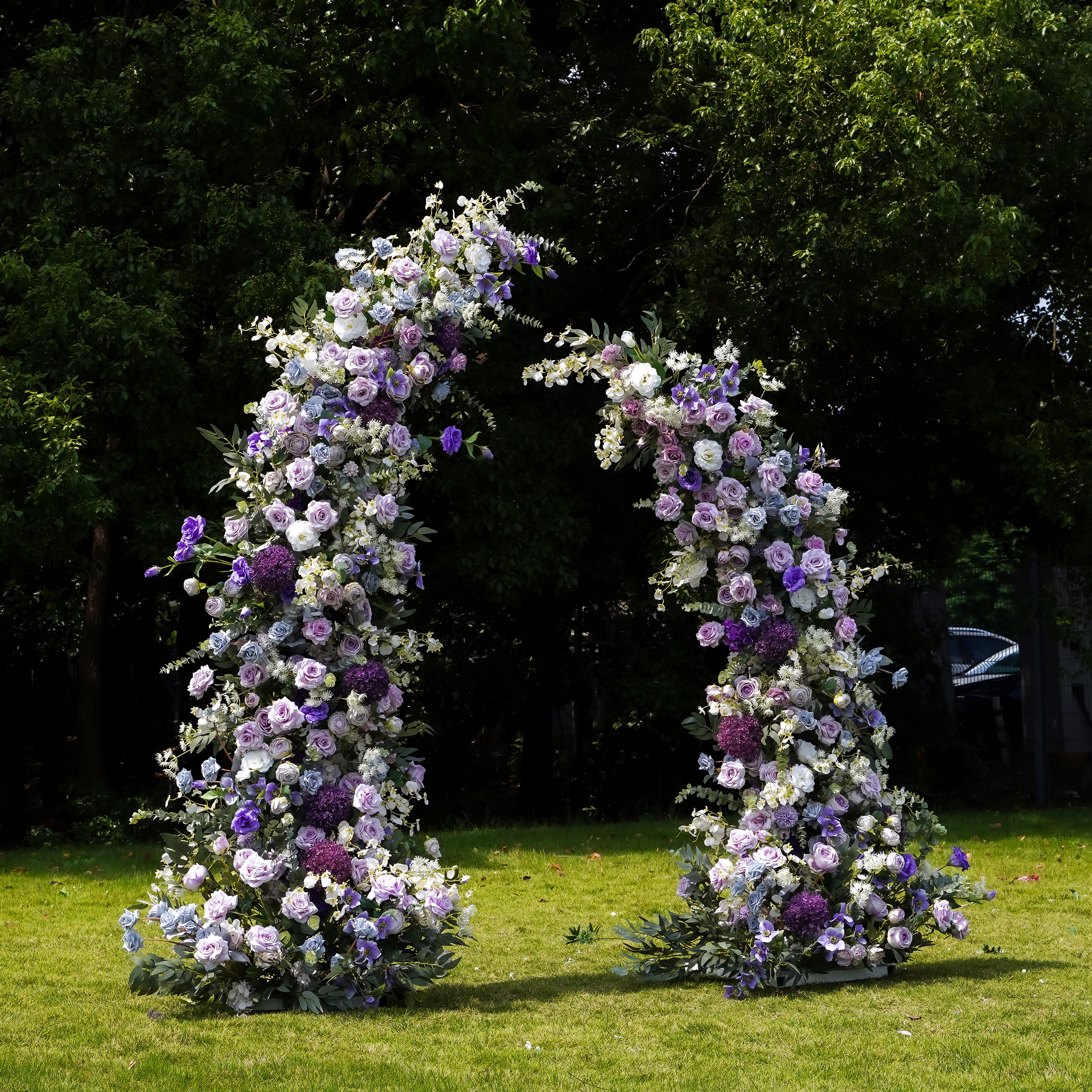 Tia：2025 New Wedding Background Floral Arch  -R965