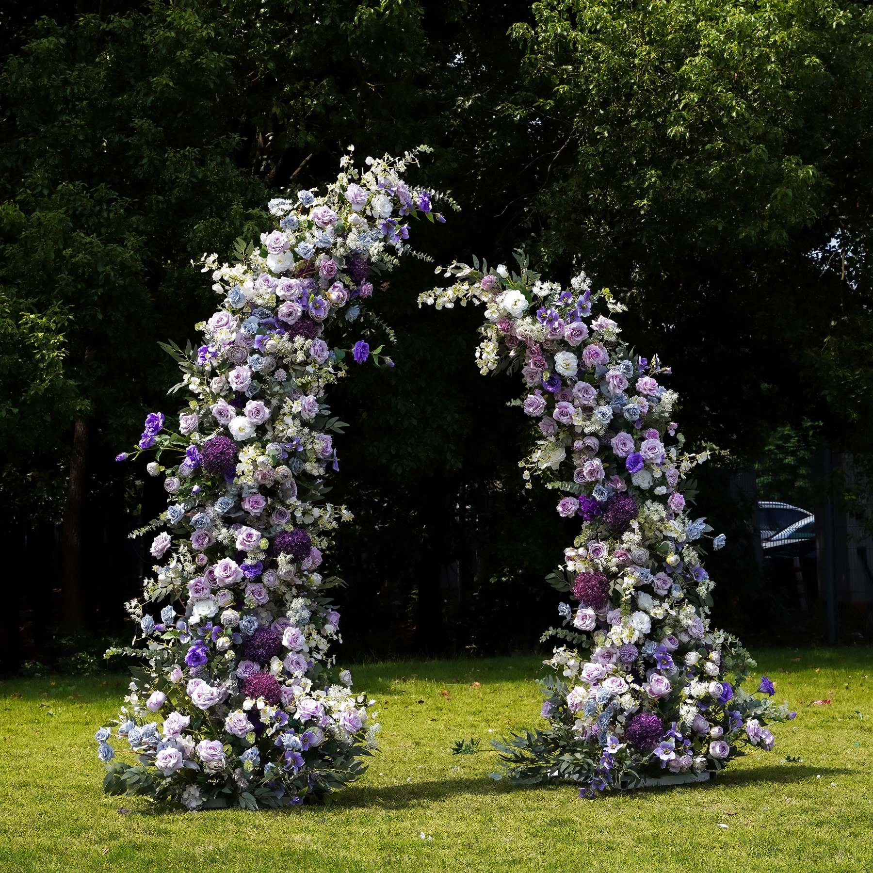 Tia：2025 New Wedding Background Floral Arch  -R965