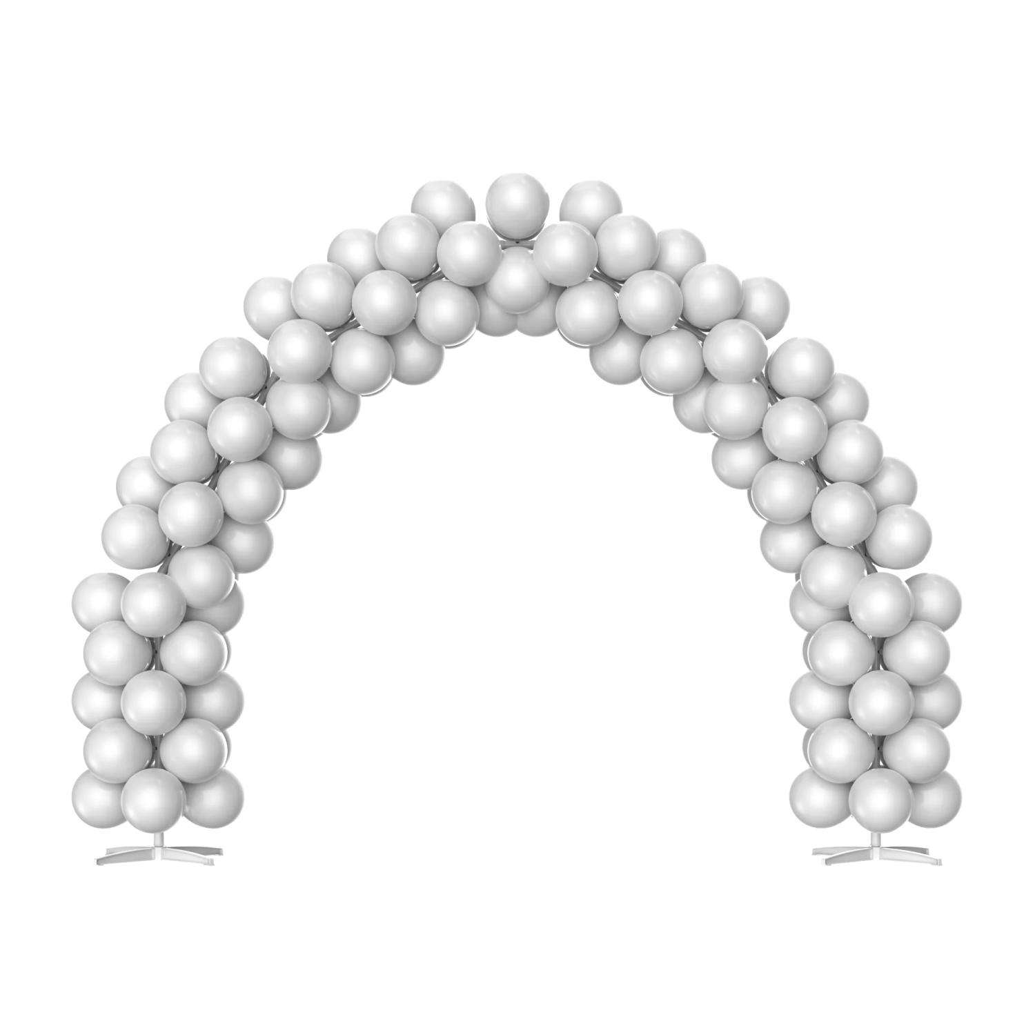 Luxury Black, Gold & White Balloon Arch Kit