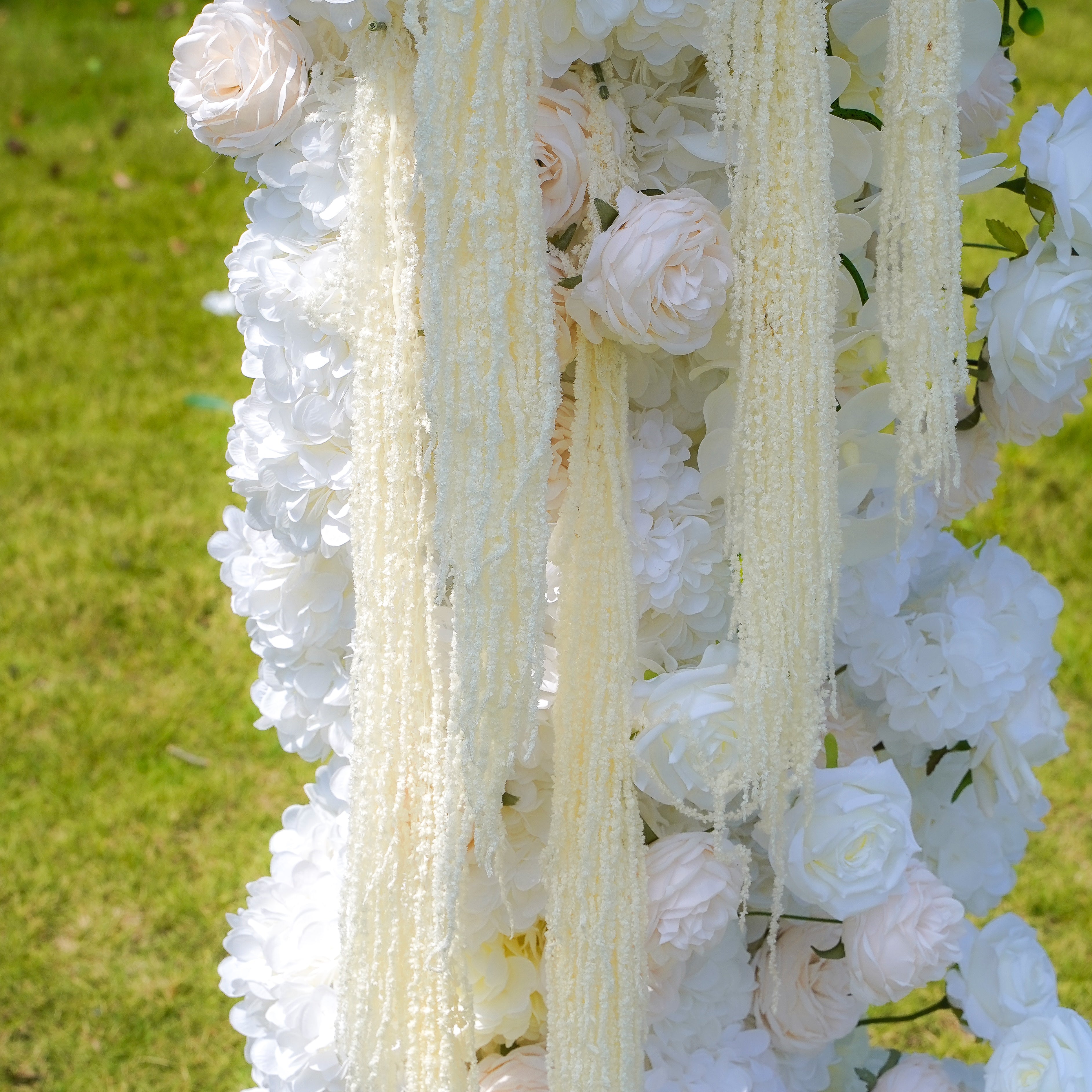 Z013：2025 New Wedding Party Background Floral Arch Decoration