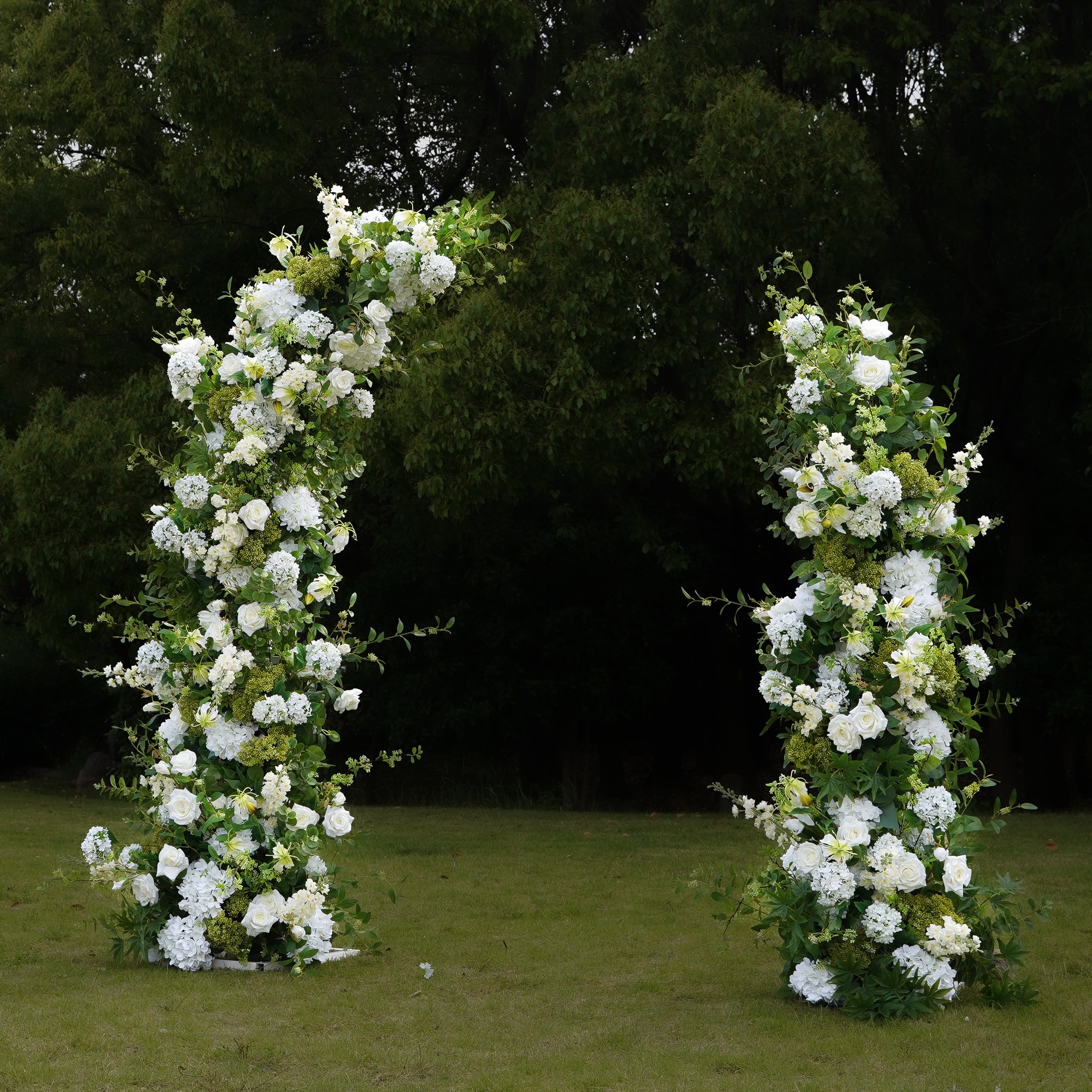 2025 New Wedding Party Background Floral Arch Decoration