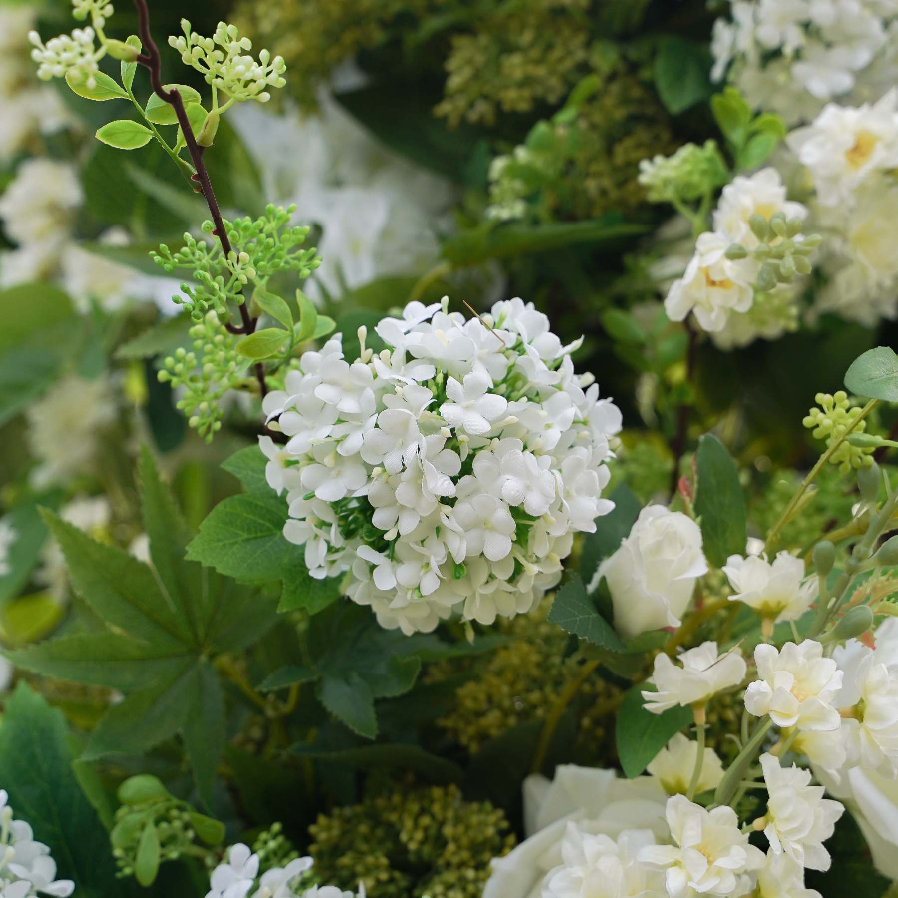 2025 New Wedding Party Background Floral Arch Decoration