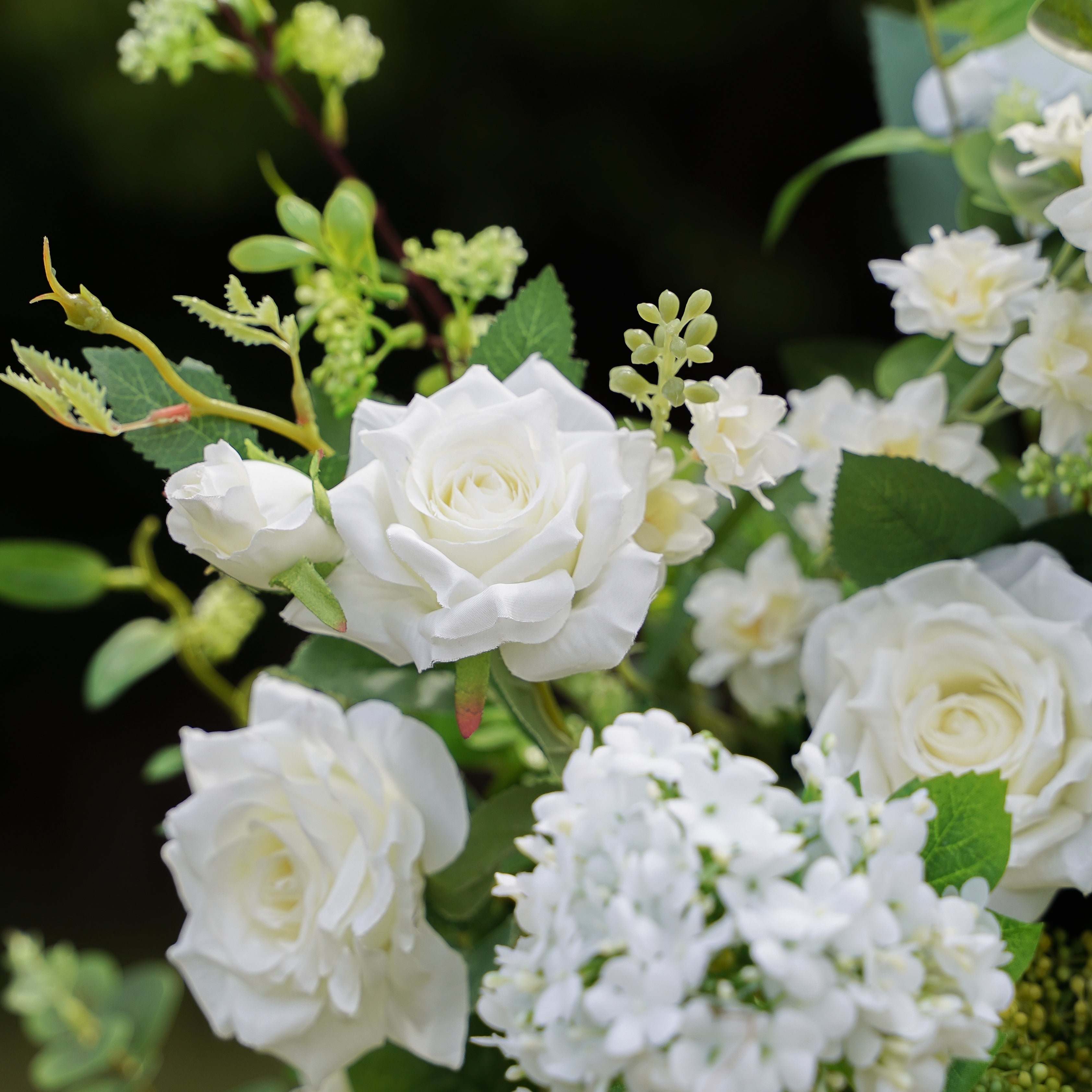 2025 New Wedding Party Background Floral Arch Decoration