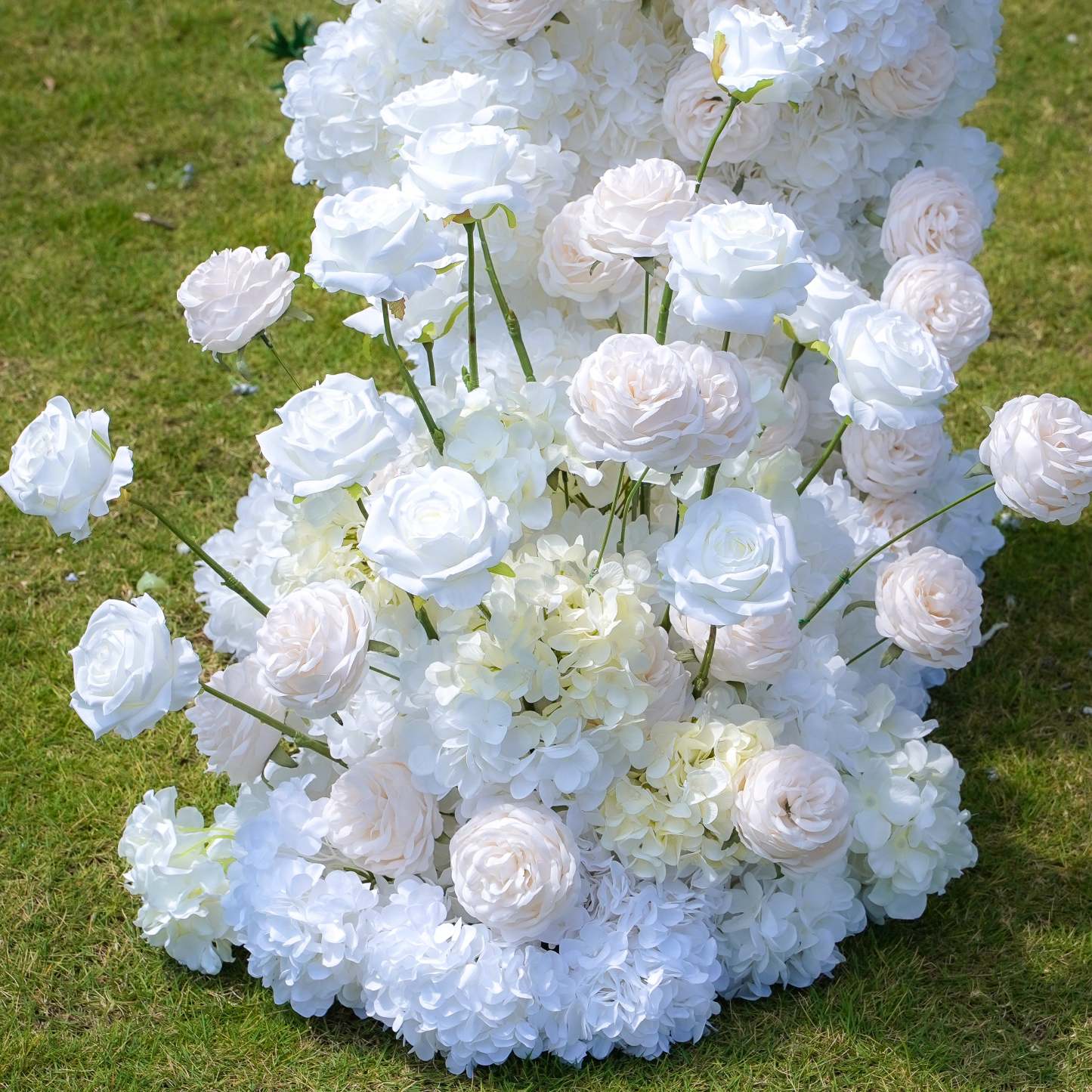 Z013：2025 New Wedding Party Background Floral Arch Decoration