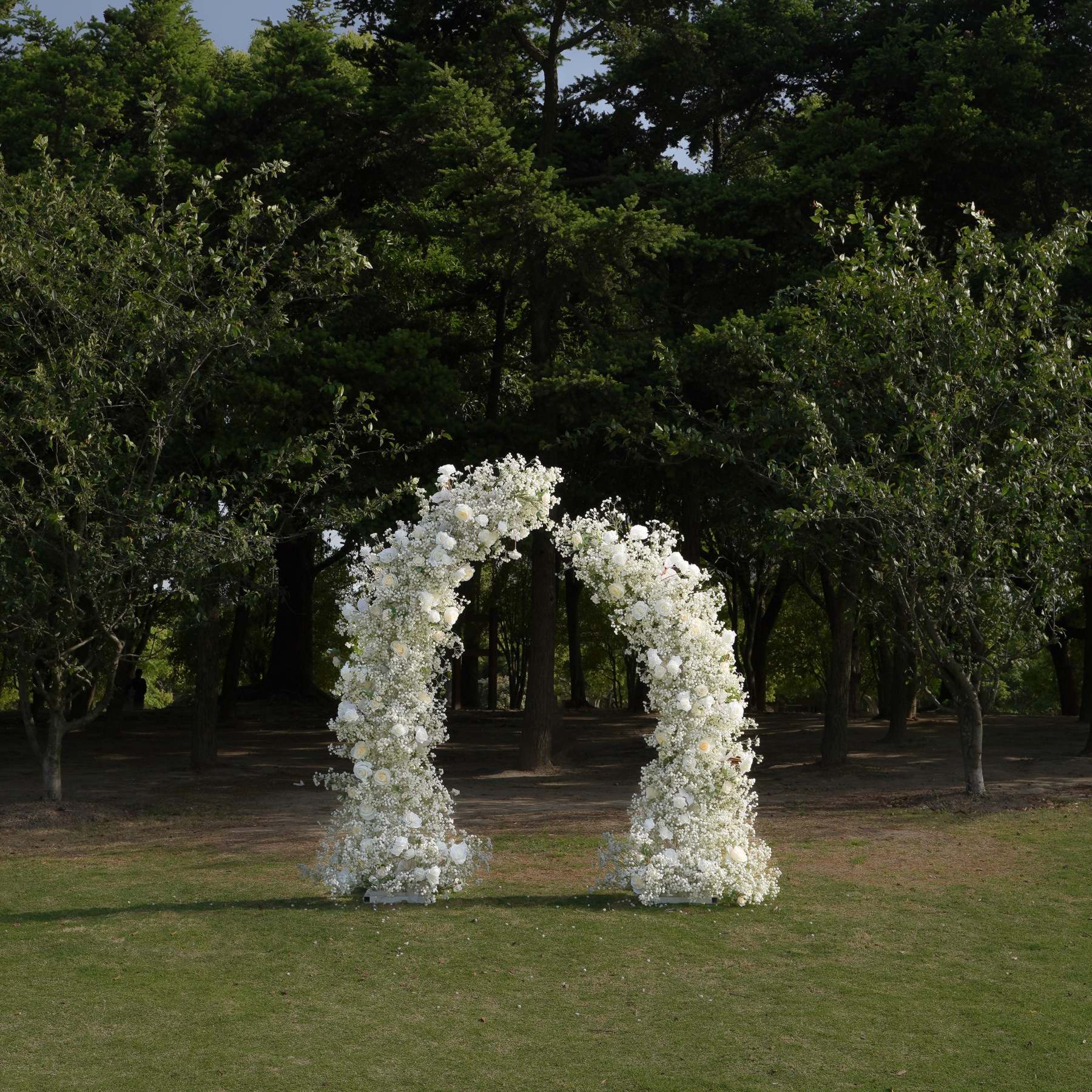 2025 New Wedding Party Background Floral Arch Decoration  -R957