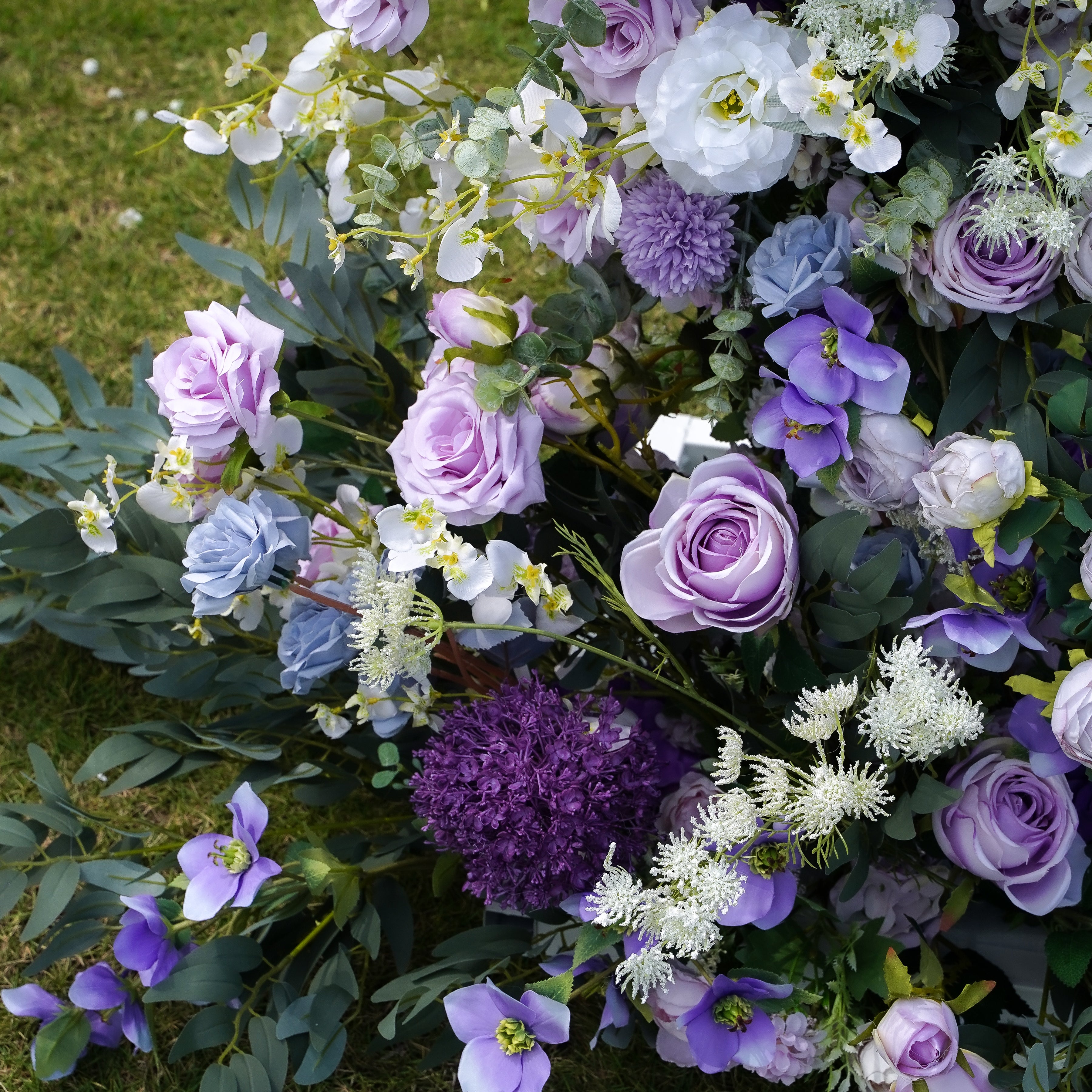 Tia：2025 New Wedding Background Floral Arch  -R965