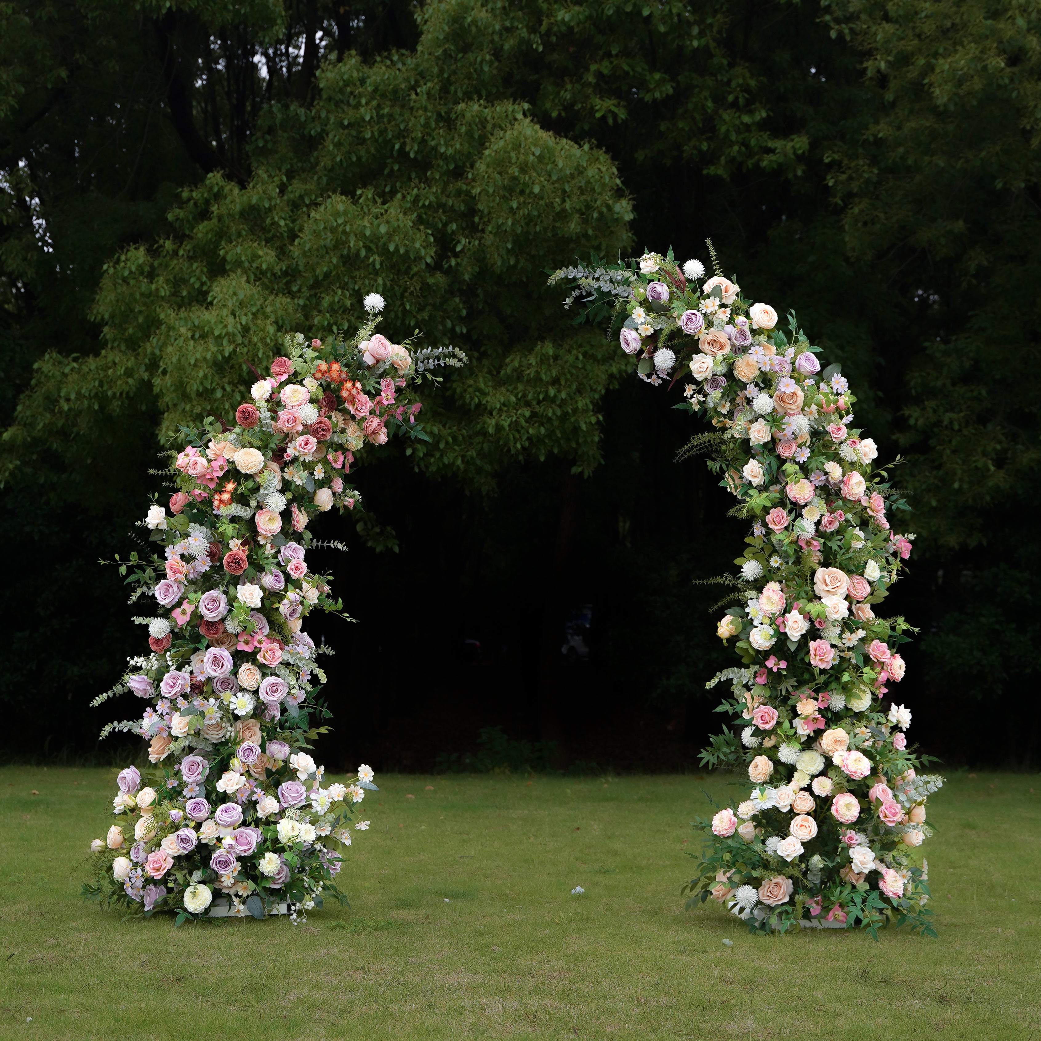 Lia：2025 New Wedding Background Floral Arch