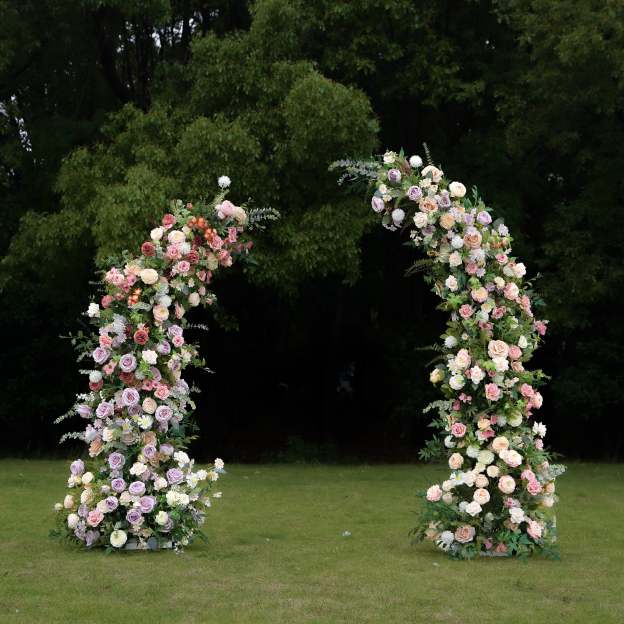 Lia：2025 New Wedding Background Floral Arch