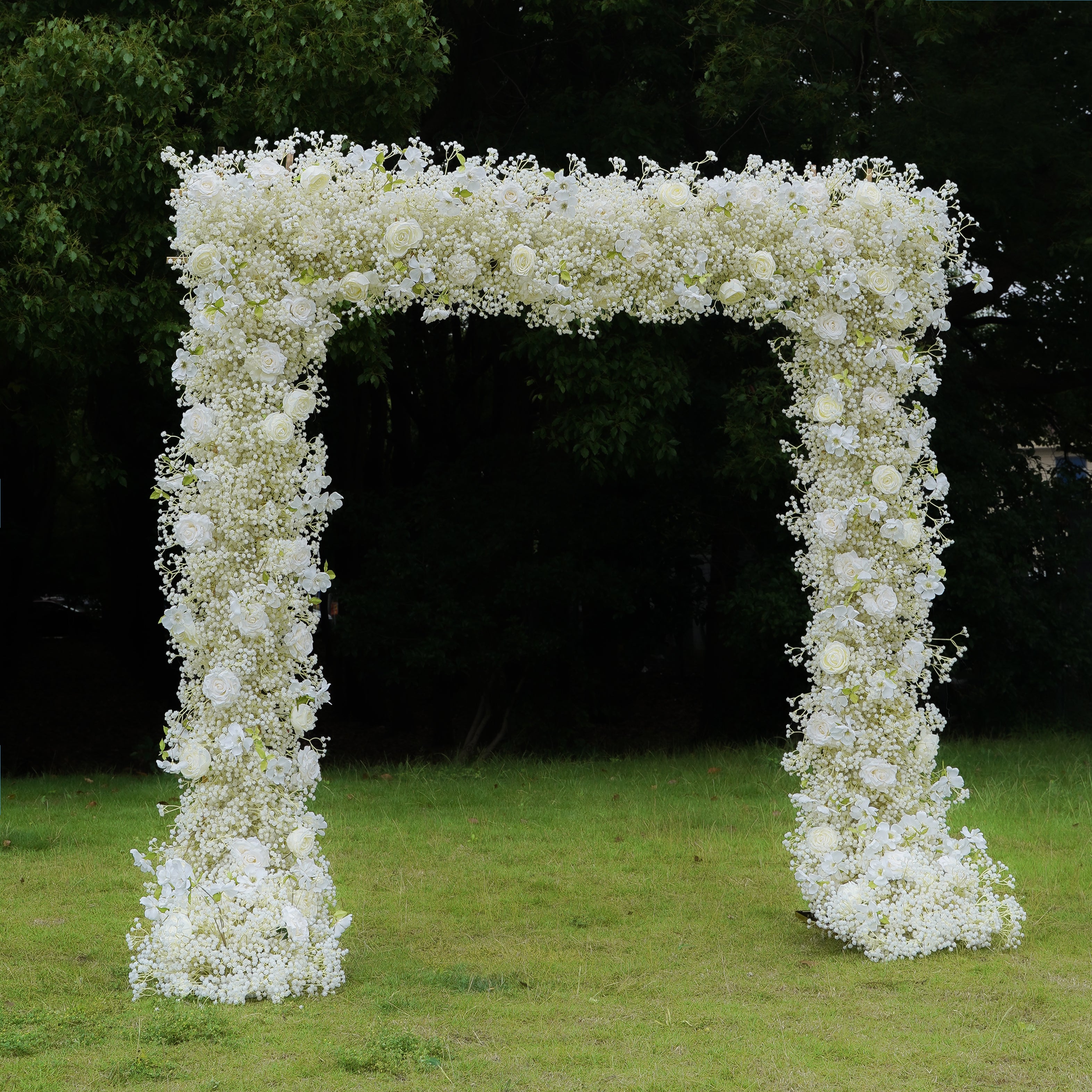 2025 New Wedding Party Background Floral Arch Decoration