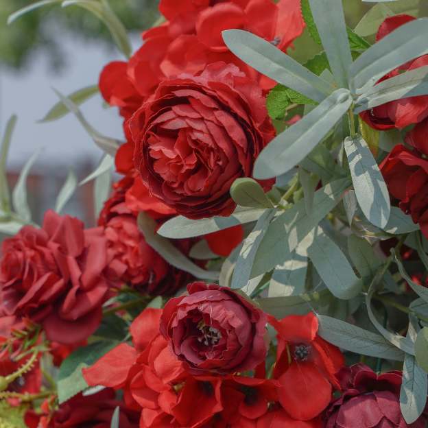 Candice：2025 New Wedding Party Background Floral Arch Decoration