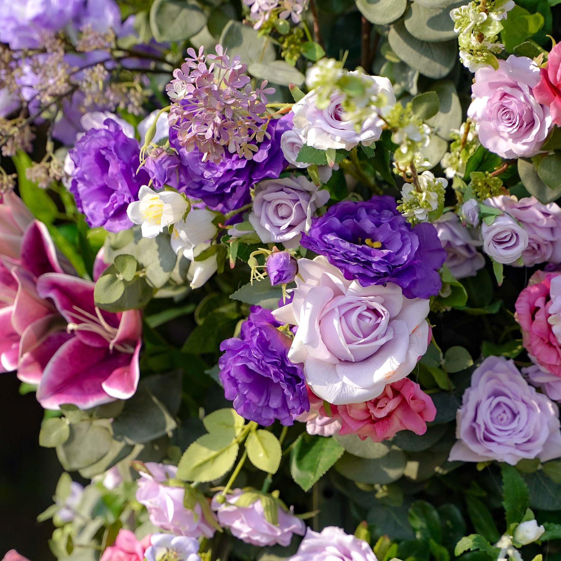 2025 New Wedding Party Background Floral Arch Decoration