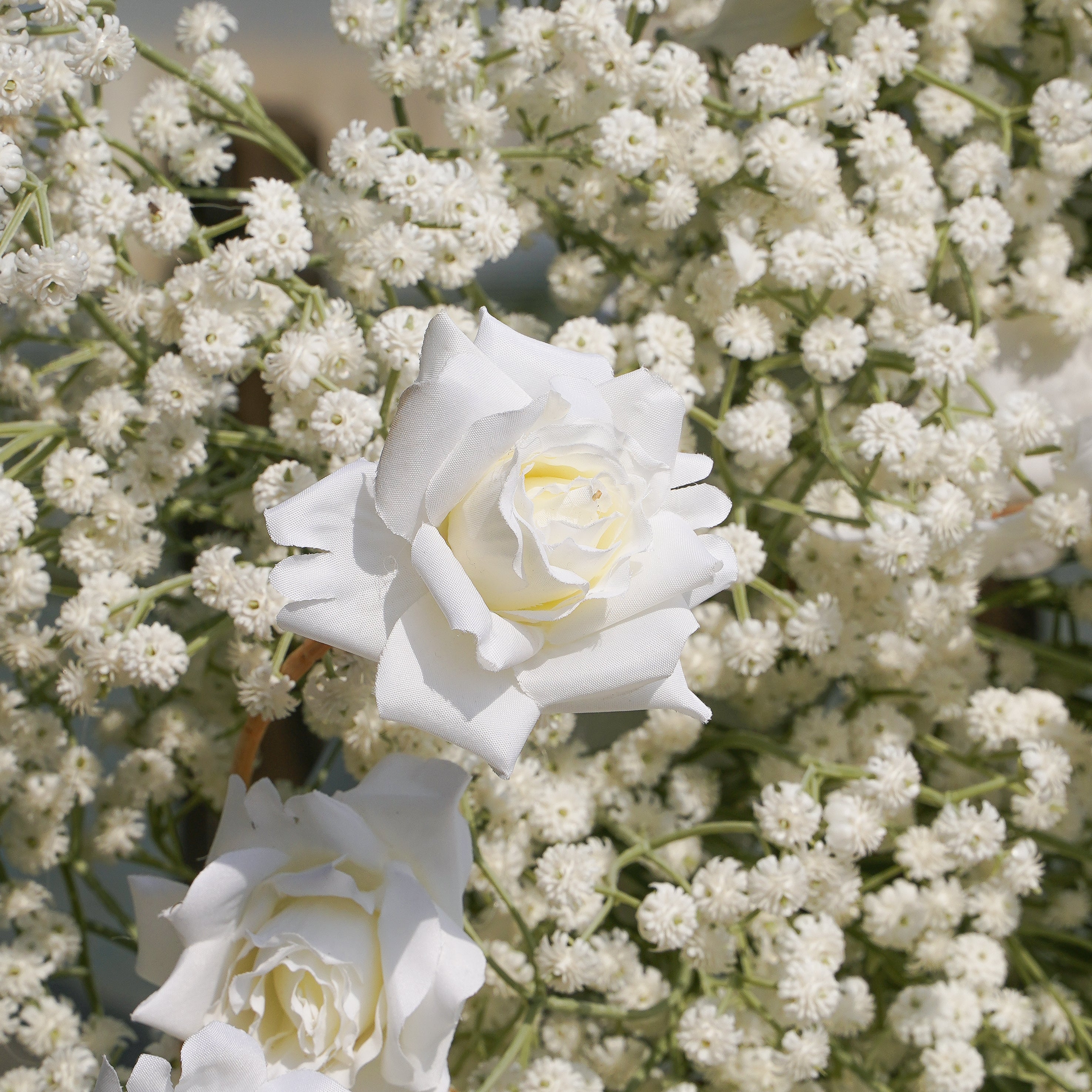 2025 New Wedding Party Background Floral Arch Decoration  -R957