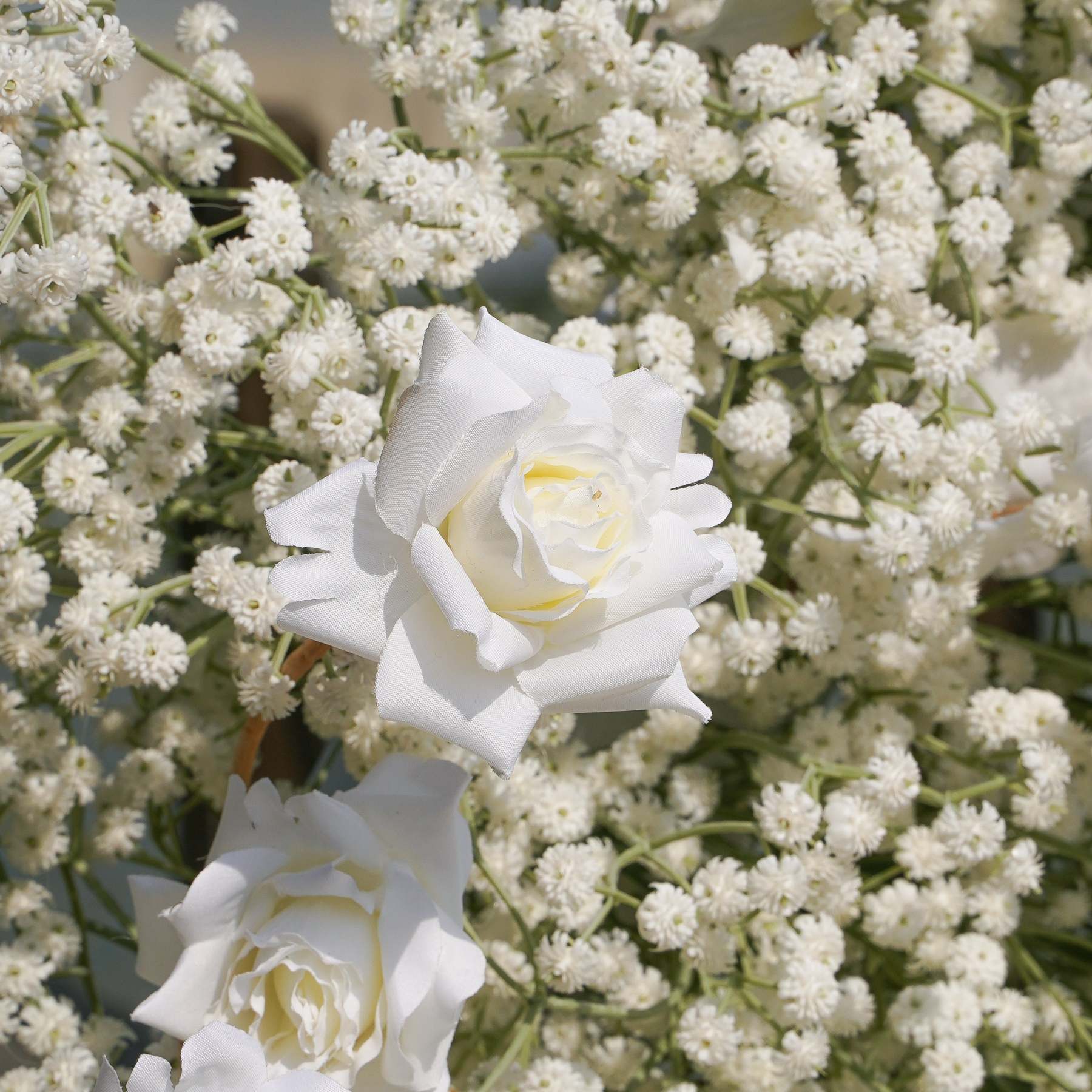 2025 New Wedding Party Background Floral Arch Decoration  -R957