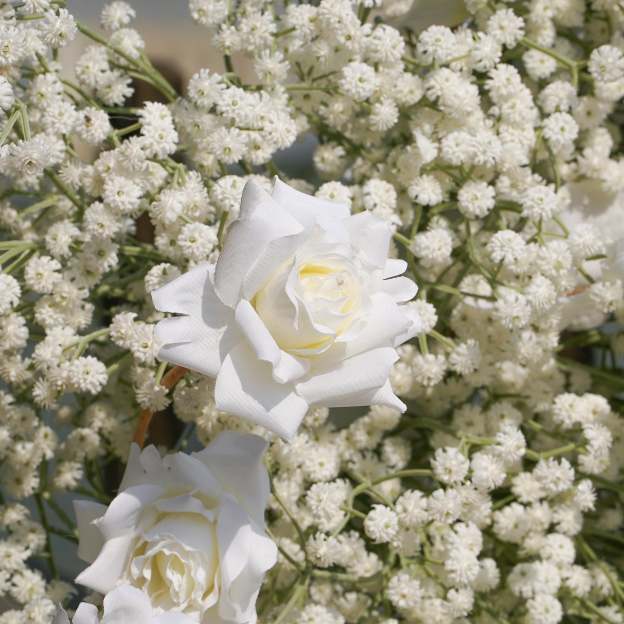 2025 New Wedding Party Background Floral Arch Decoration  -R957