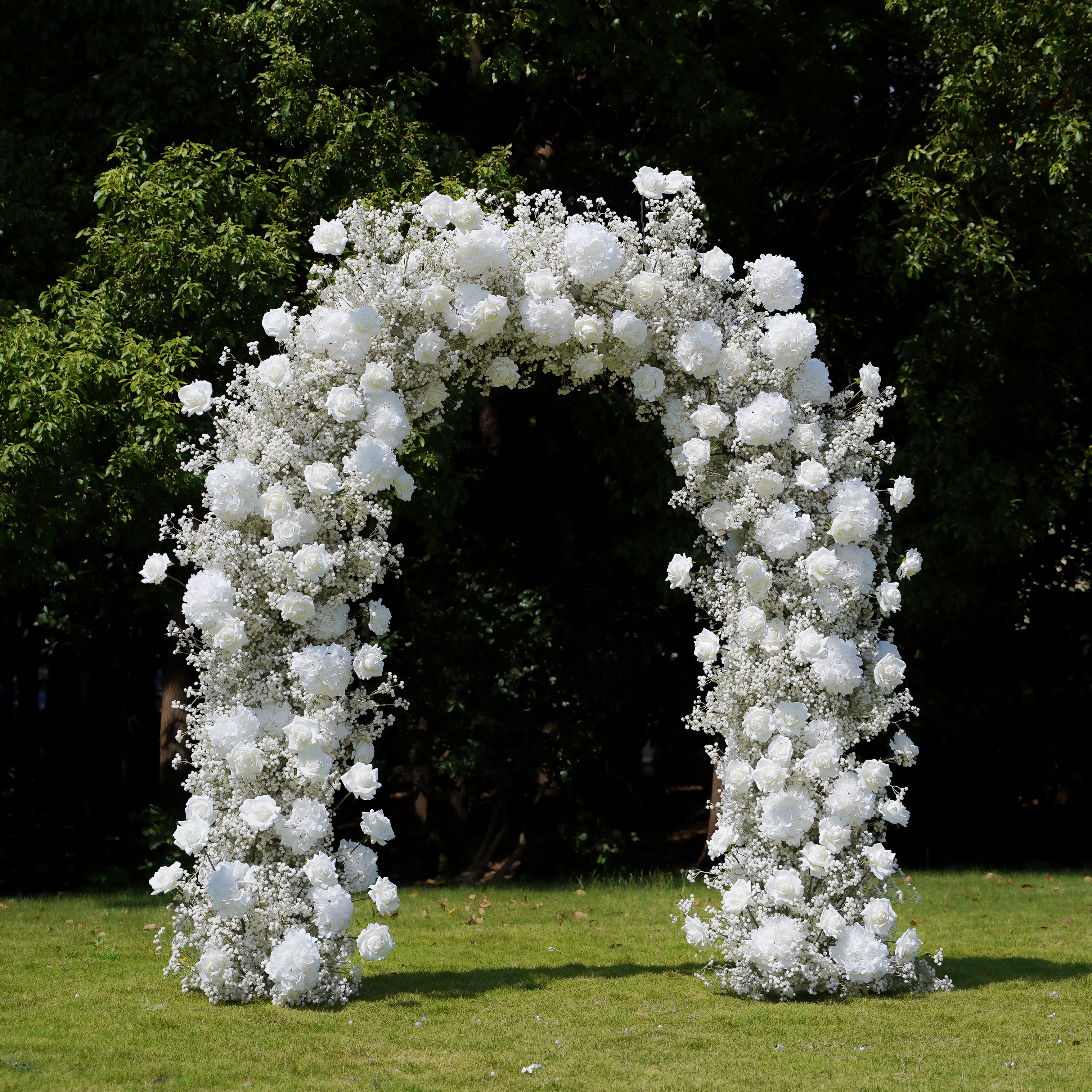Colee：2025 New Wedding Party Background Floral Arch Decoration
