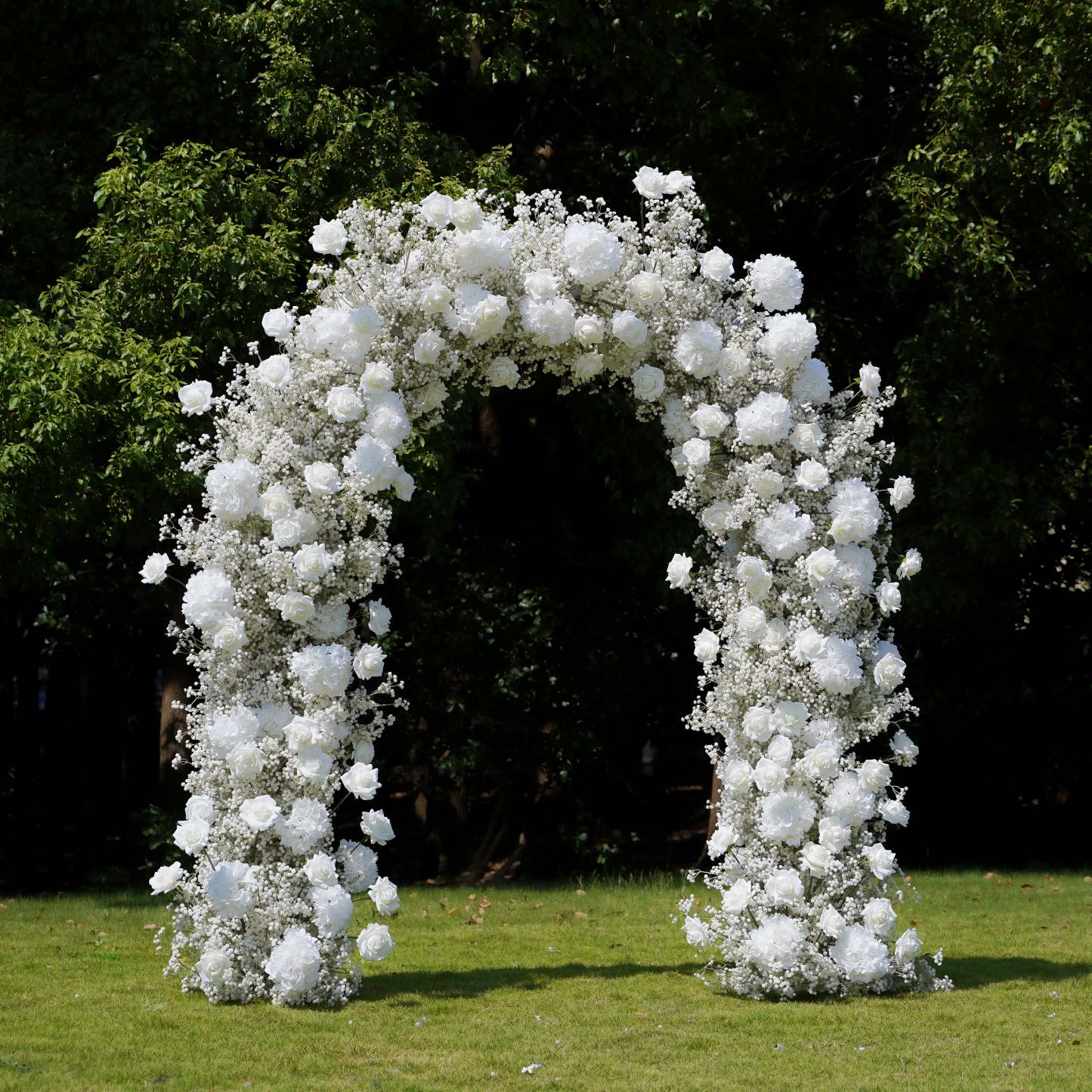 Colee：2025 New Wedding Party Background Floral Arch Decoration