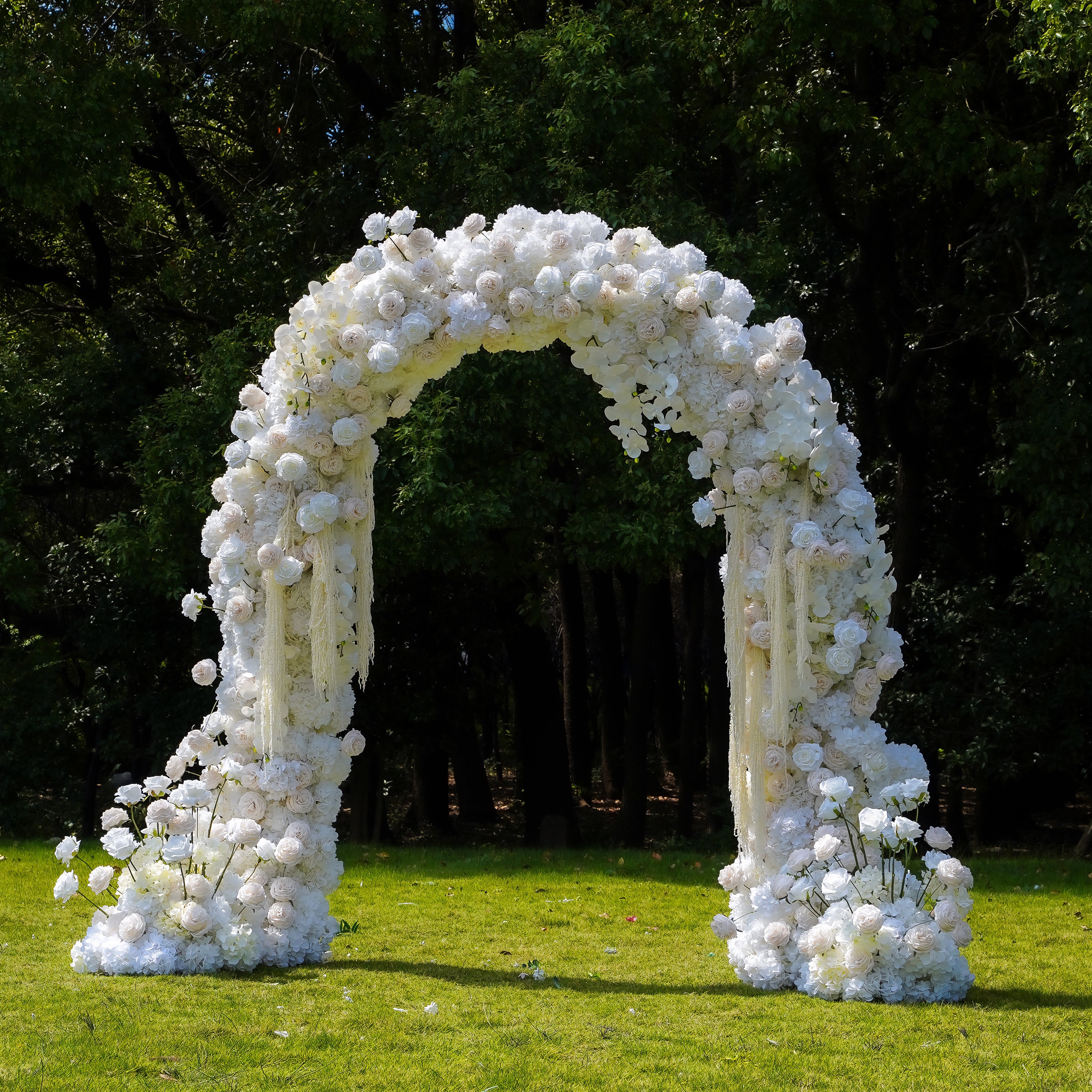 Z013：2025 New Wedding Party Background Floral Arch Decoration