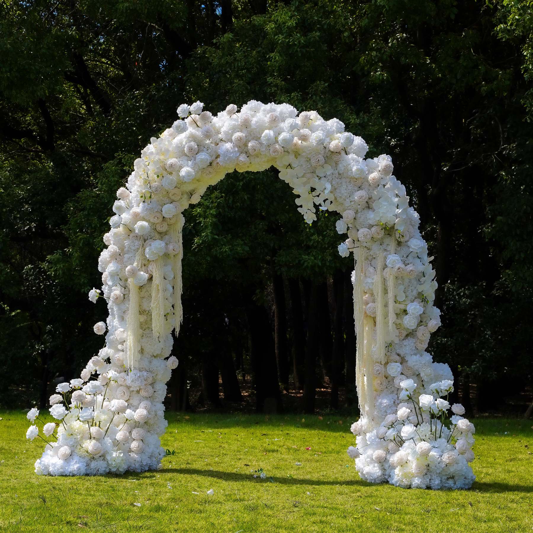 Z013：2025 New Wedding Party Background Floral Arch Decoration