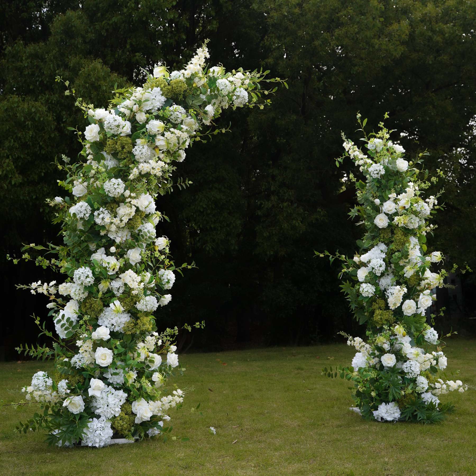 2025 New Wedding Party Background Floral Arch Decoration