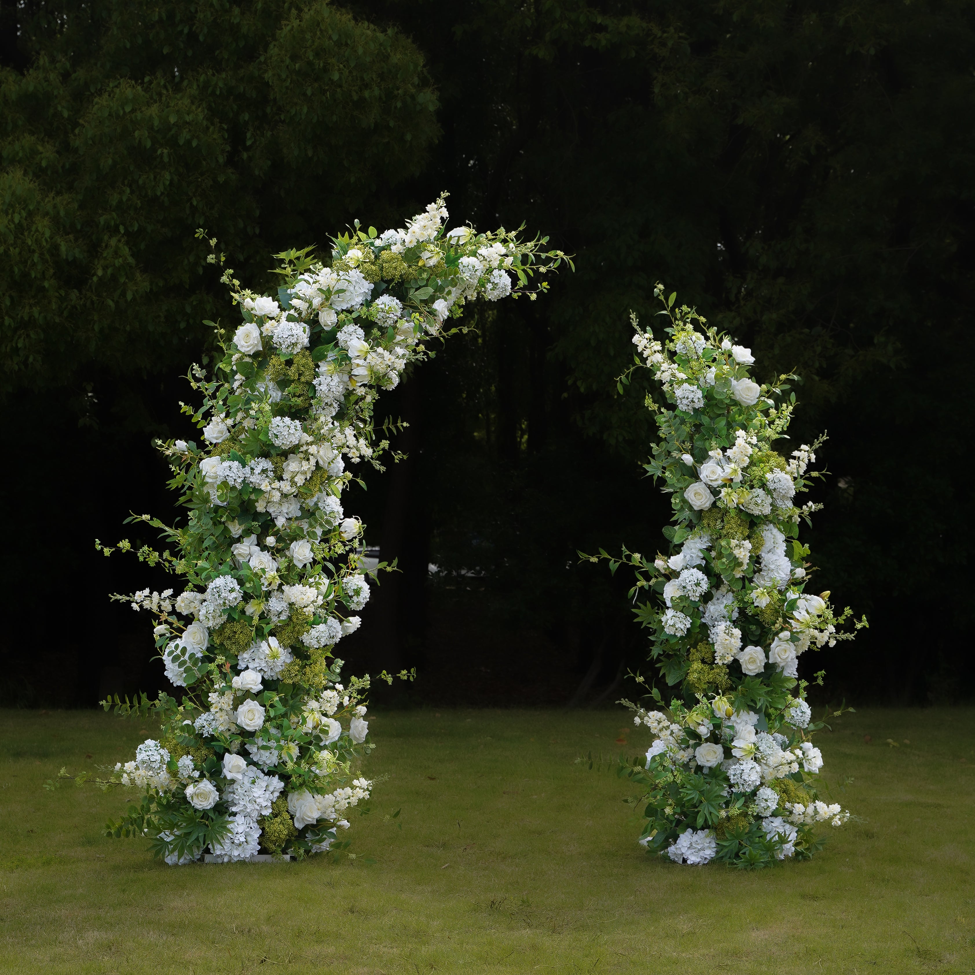 2025 New Wedding Party Background Floral Arch Decoration