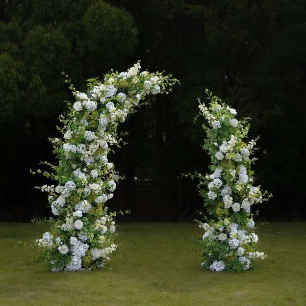 2025 New Wedding Party Background Floral Arch Decoration