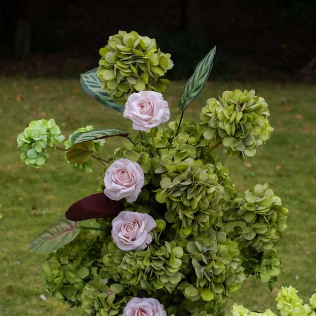 2025 New Wedding Party Background Floral Arch Decoration