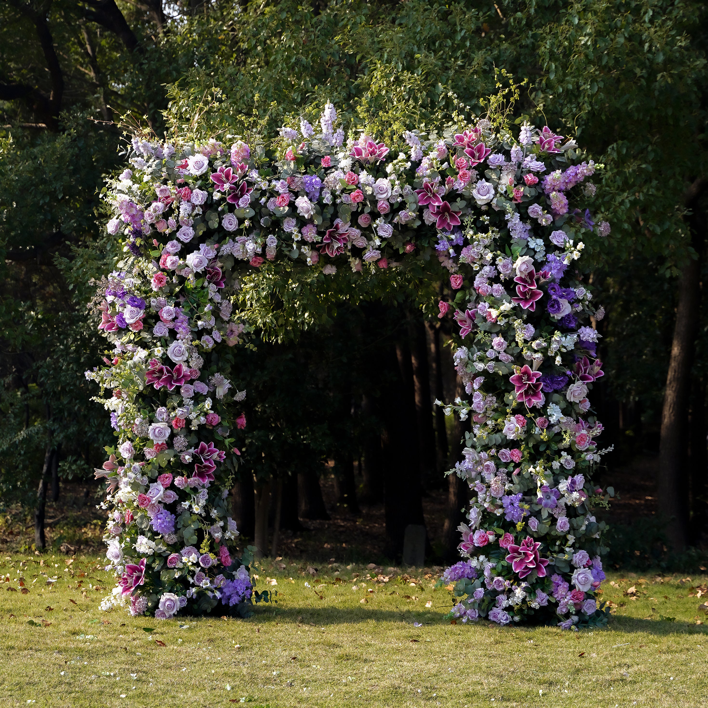 2025 New Wedding Party Background Floral Arch Decoration