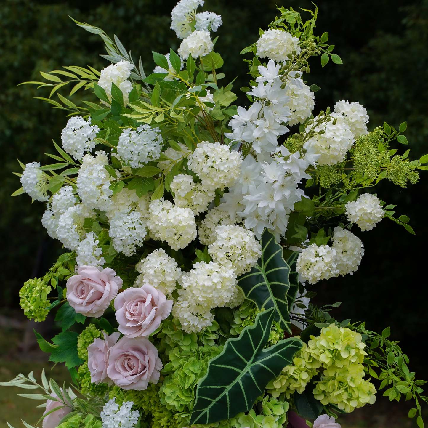 2025 New Wedding Party Background Floral Arch Decoration