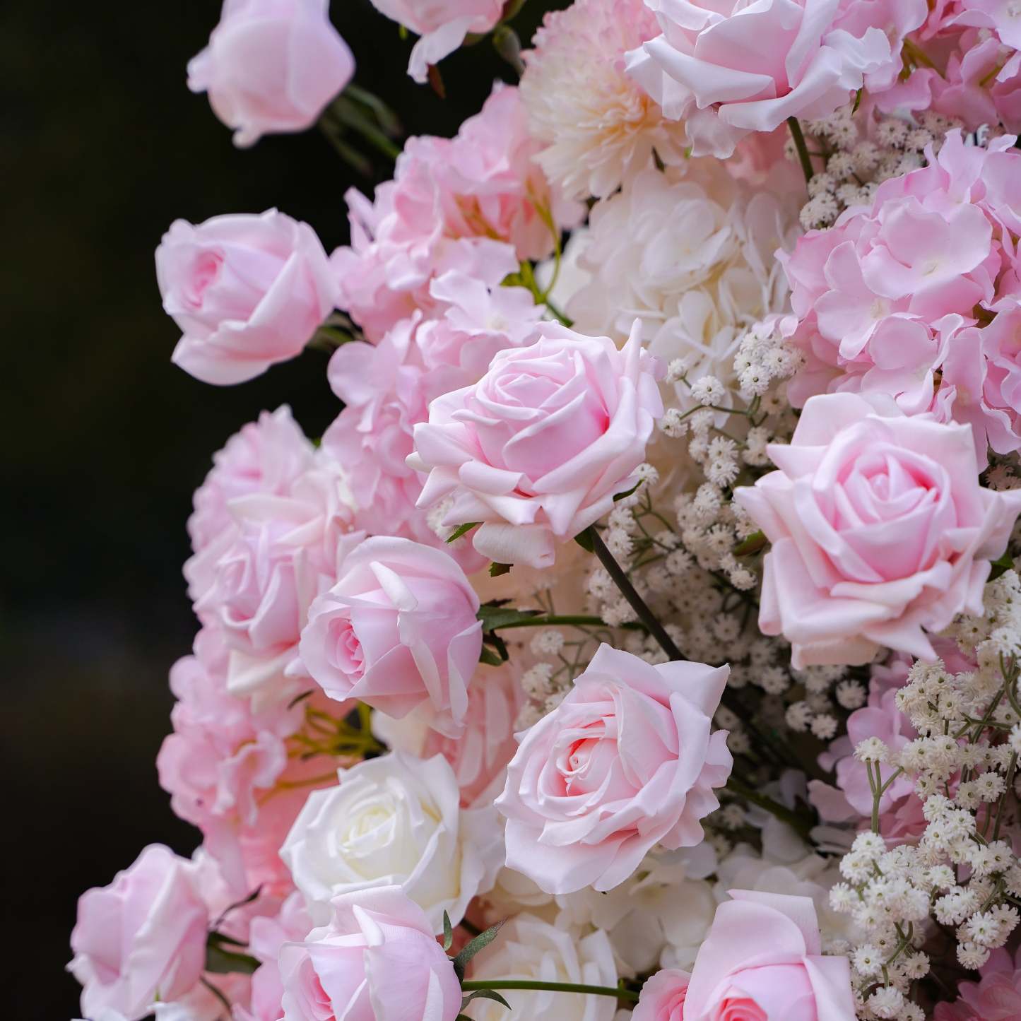 Mavis：2025 New Wedding Party Background Floral Arch Decoration  -R9992