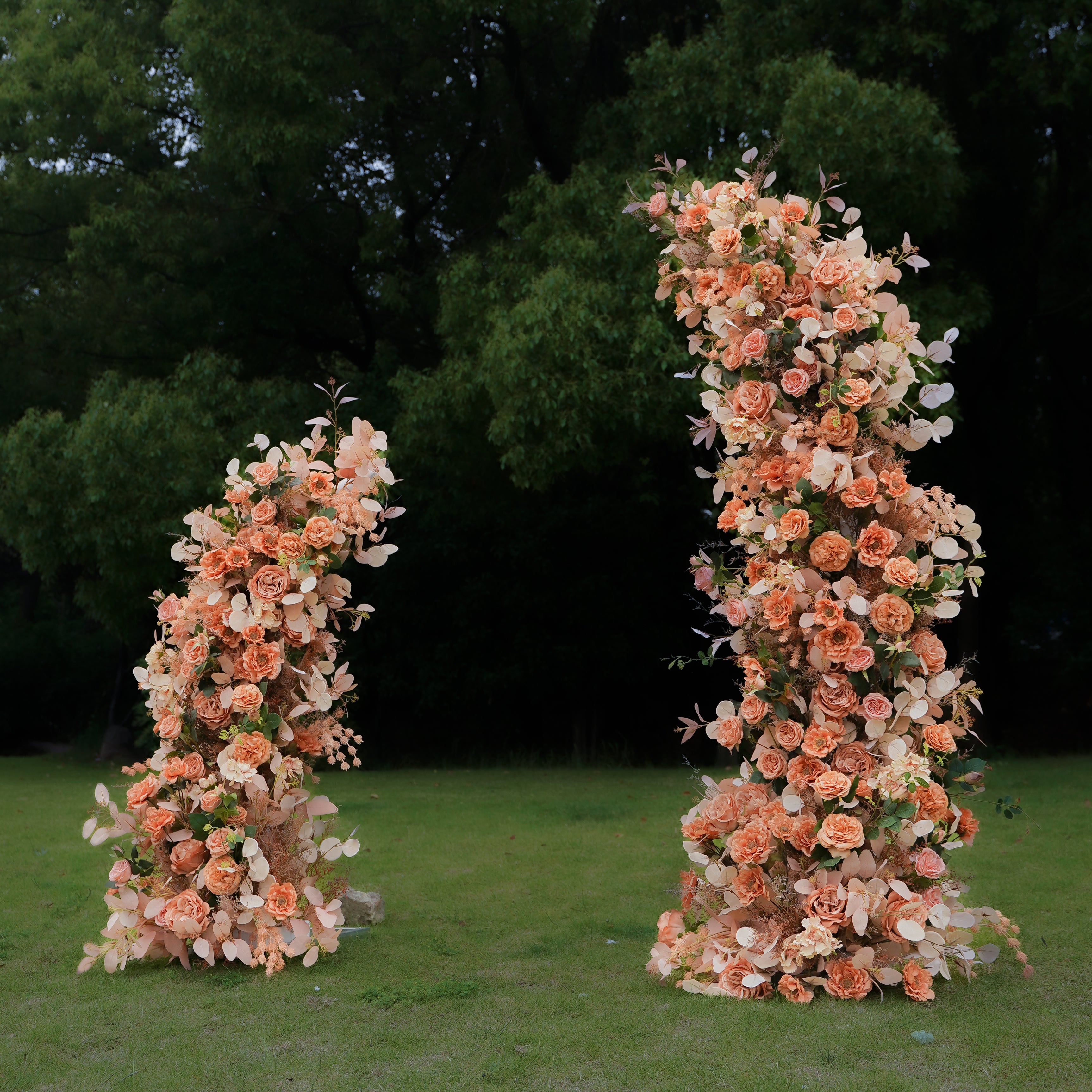 2025 New Wedding Party Background Floral Arch Decoration -R096