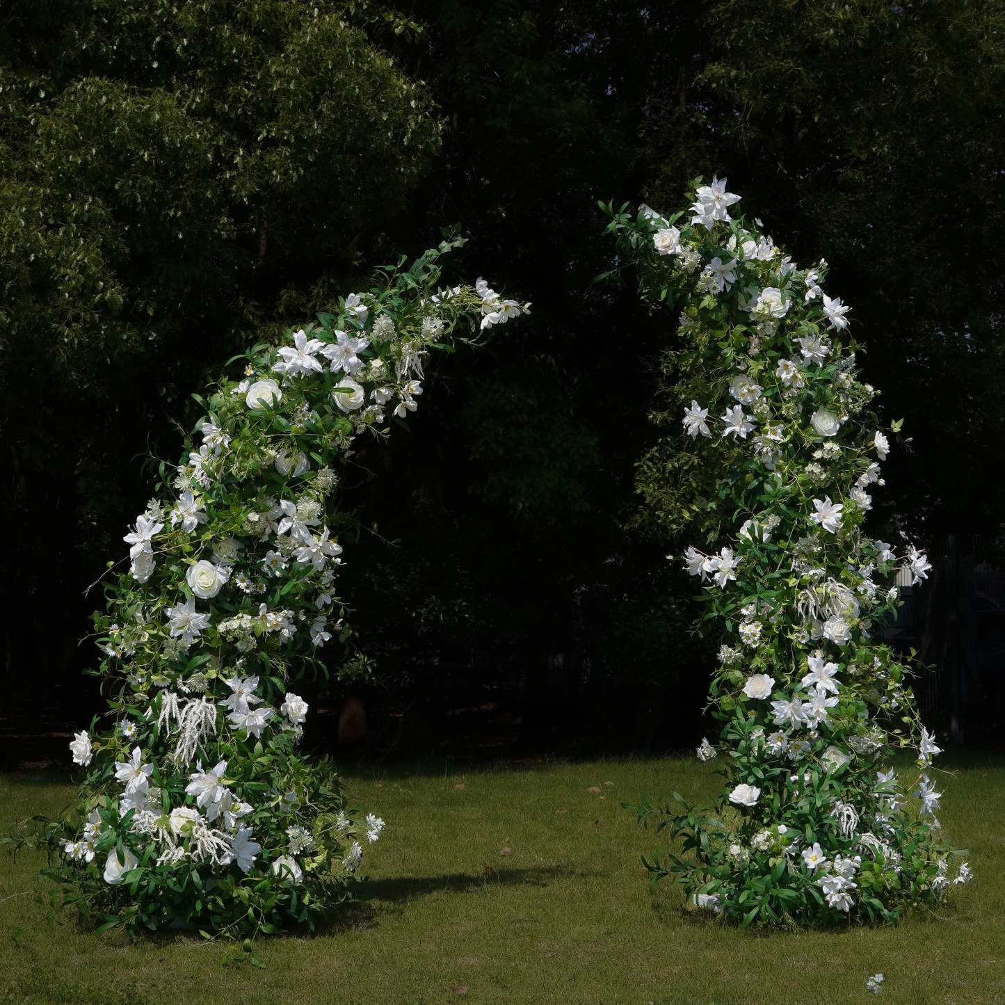 Willow：flower arch:2025 New Wedding Party Background Floral Arch Decoration