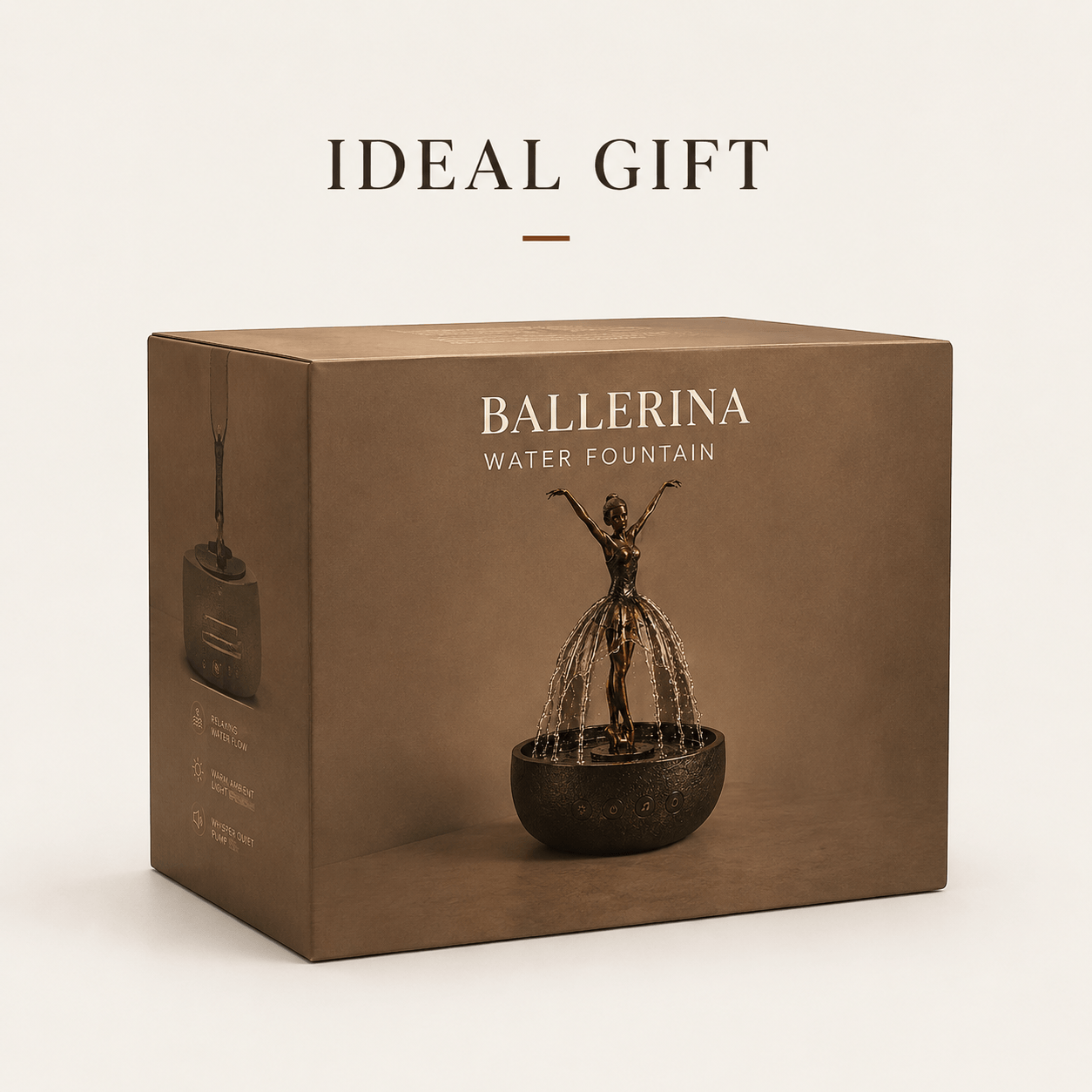 Where Art & Calm Meet – The Ballerina Water Fountain