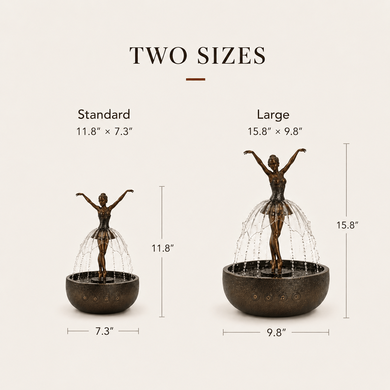 Where Art & Calm Meet – The Ballerina Water Fountain