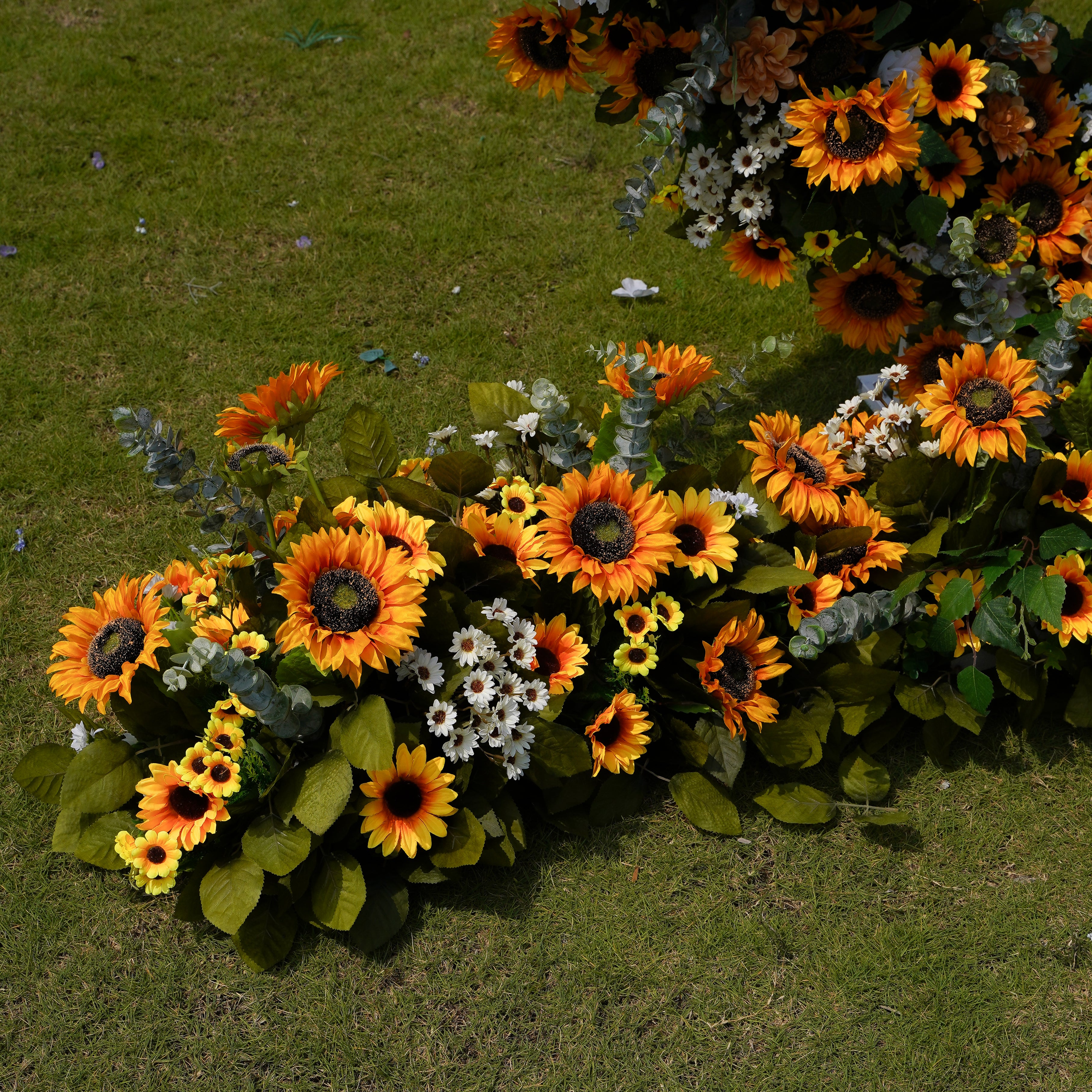 2025 New Wedding Party Background Floral Arch Decoration