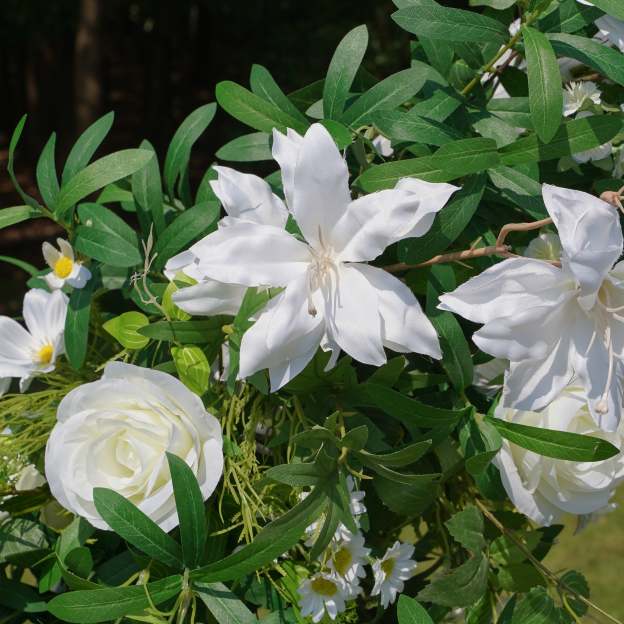 Willow：flower arch:2025 New Wedding Party Background Floral Arch Decoration