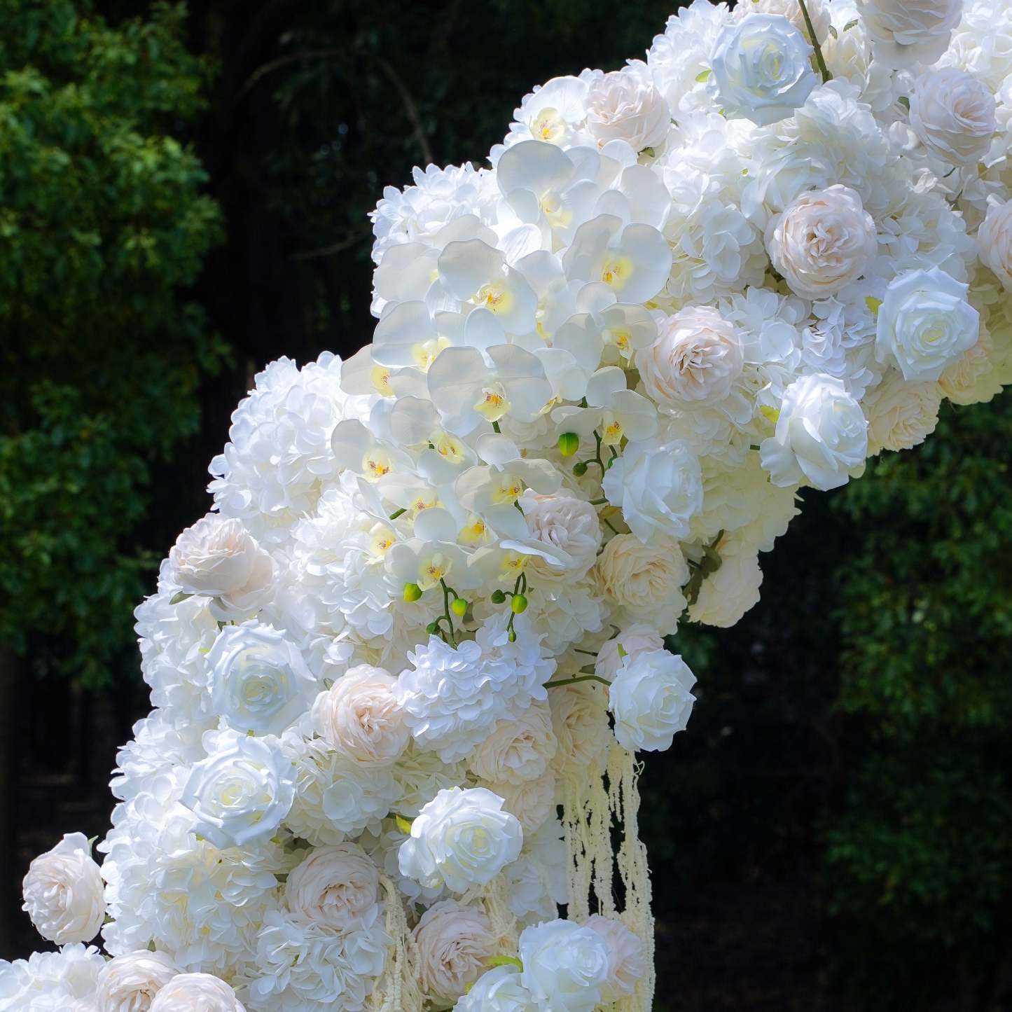Z013：2025 New Wedding Party Background Floral Arch Decoration