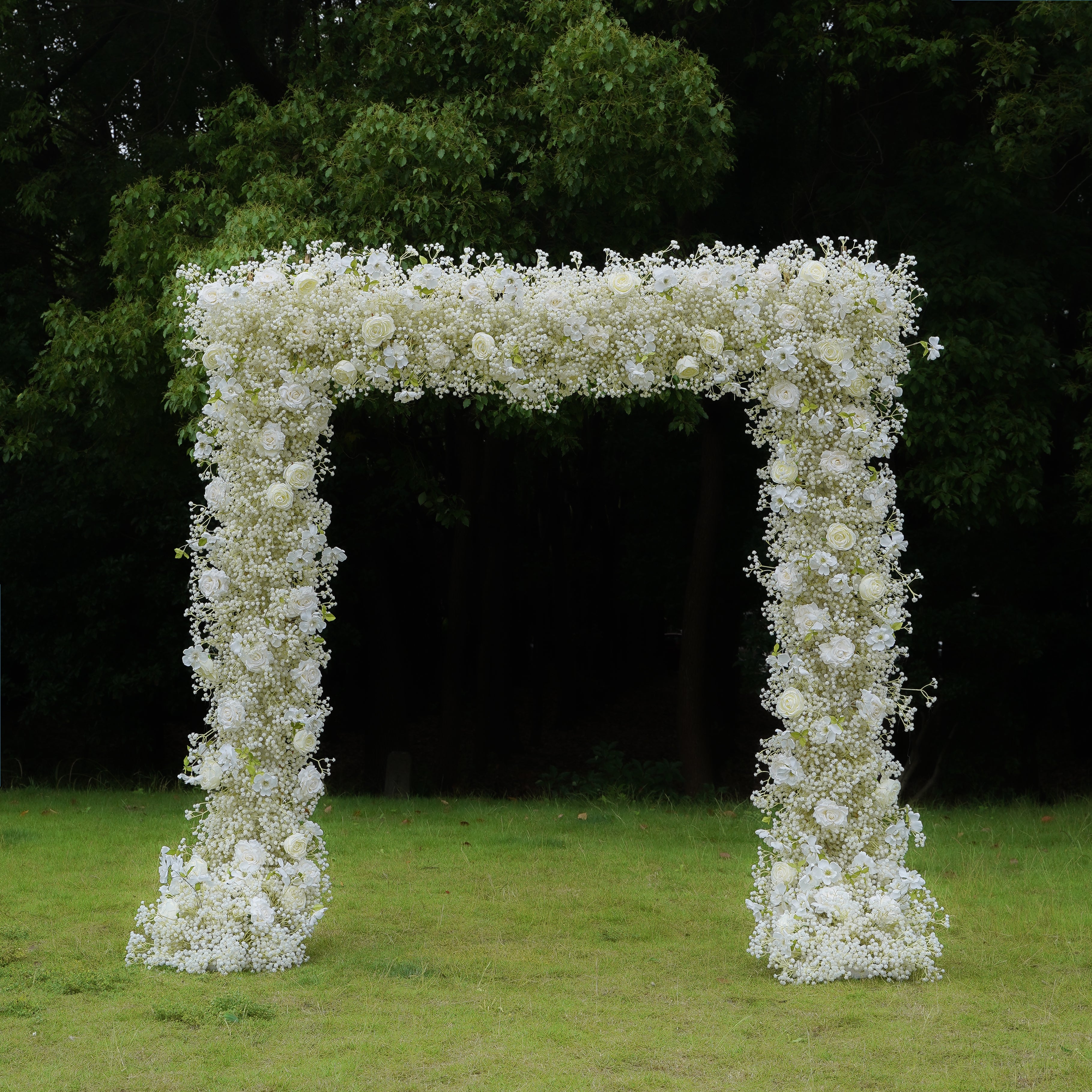 2025 New Wedding Party Background Floral Arch Decoration