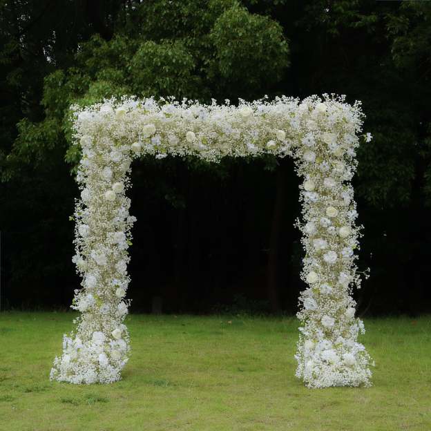 2025 New Wedding Party Background Floral Arch Decoration