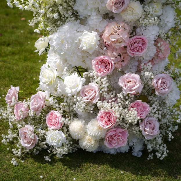 Dawn：2025 New Wedding Party Background Floral Arch Decoration
