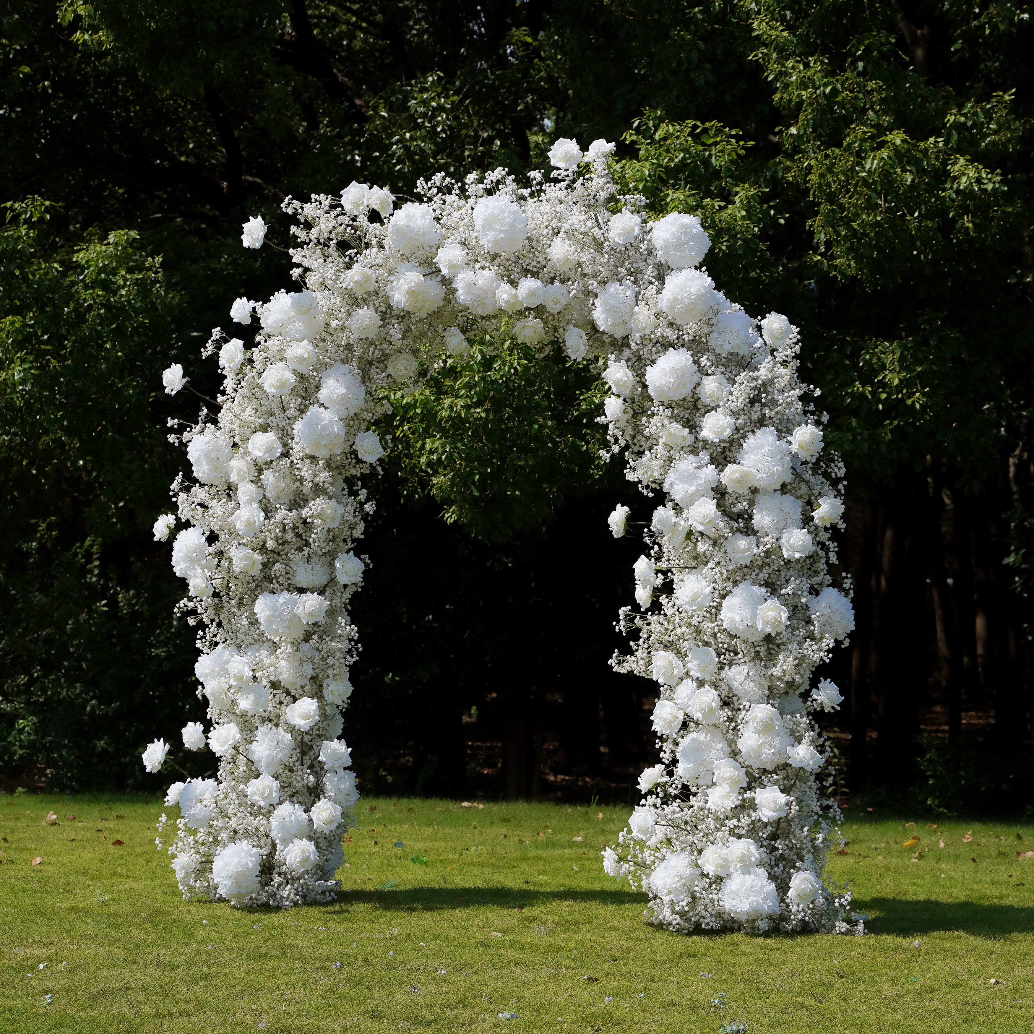 Colee：2025 New Wedding Party Background Floral Arch Decoration