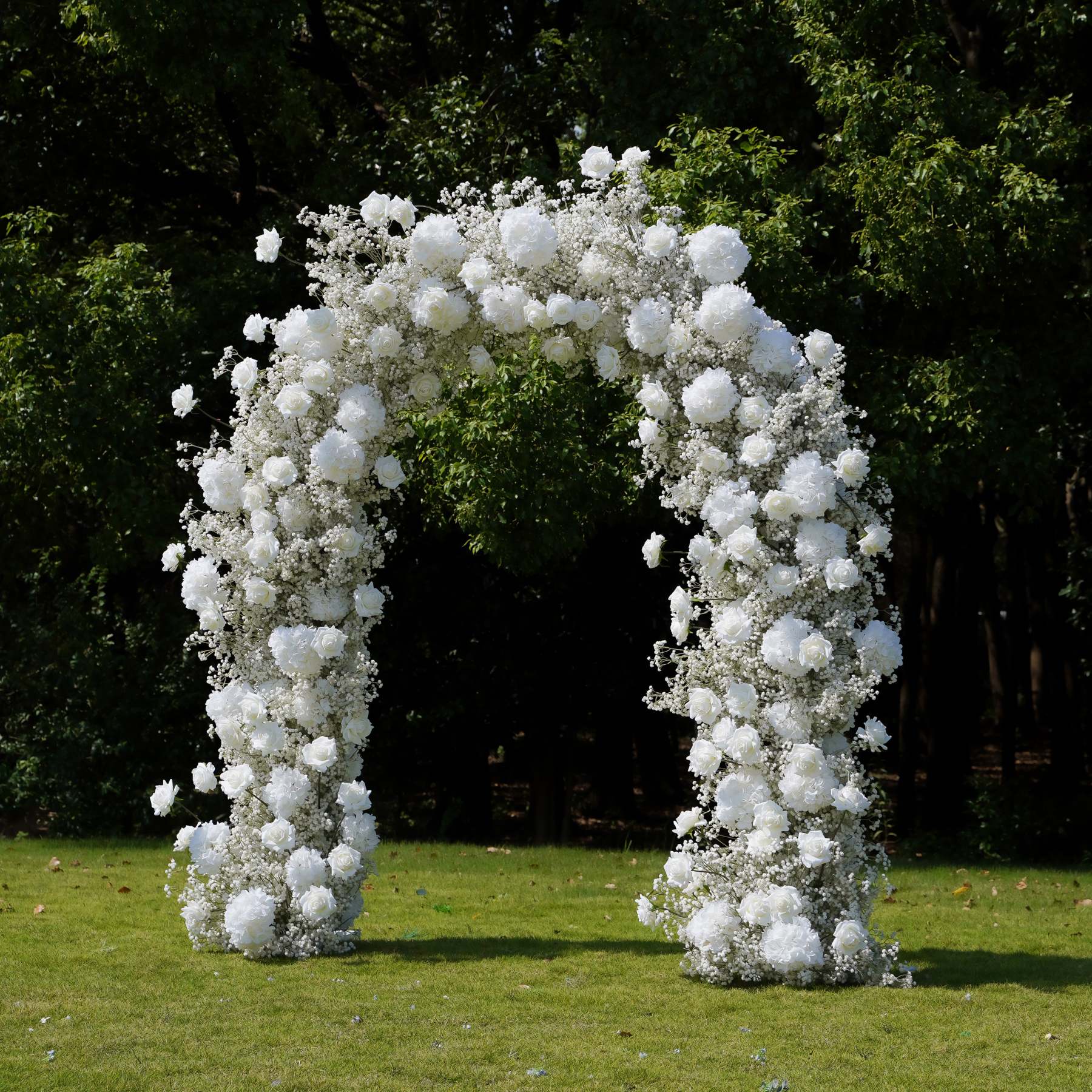 Colee：2025 New Wedding Party Background Floral Arch Decoration