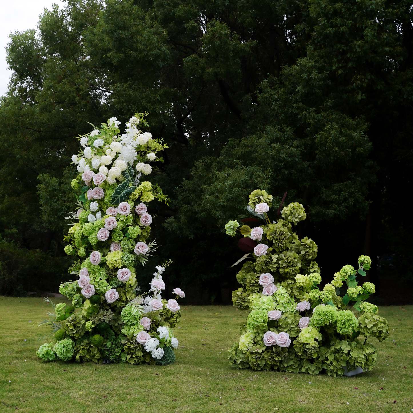 2025 New Wedding Party Background Floral Arch Decoration