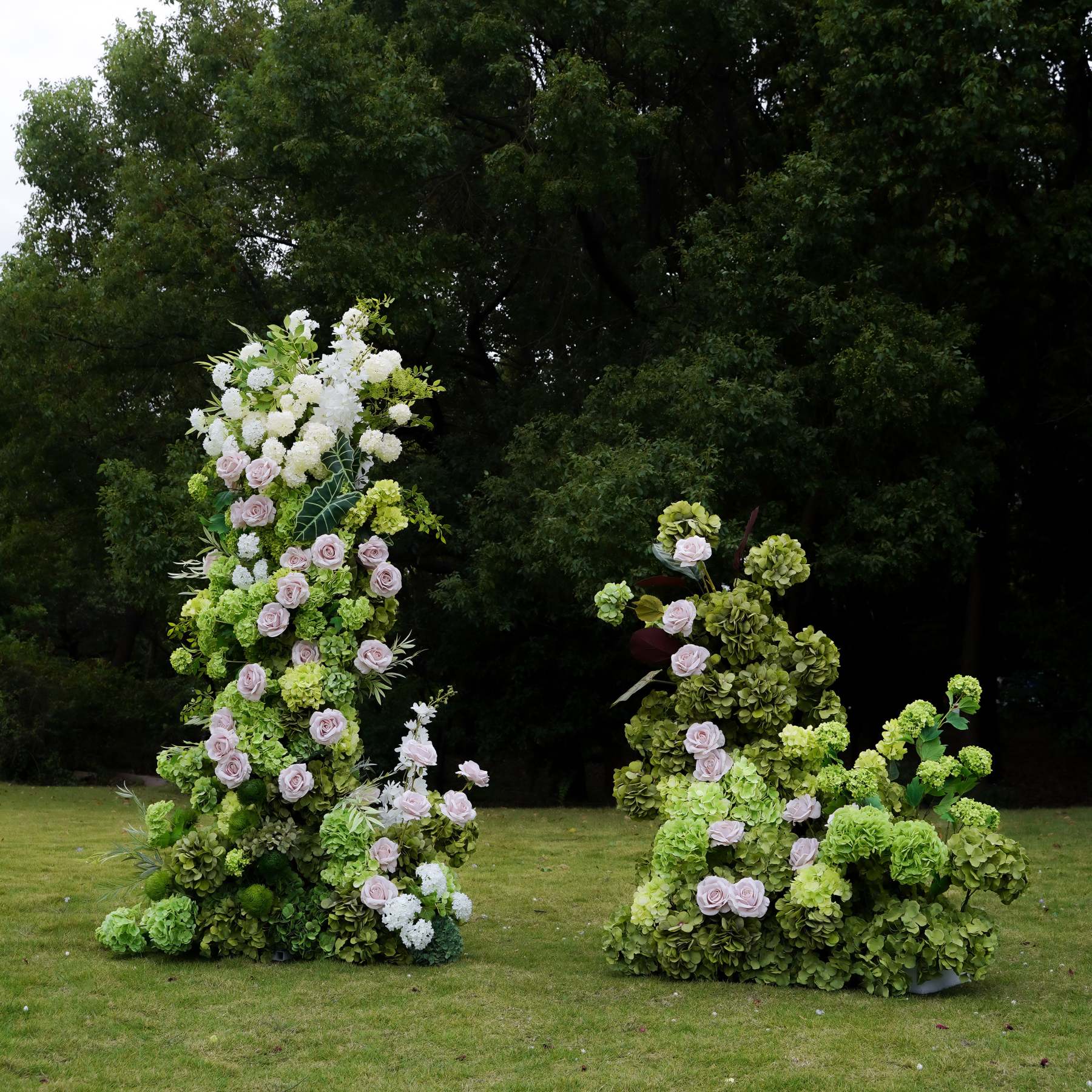 2025 New Wedding Party Background Floral Arch Decoration