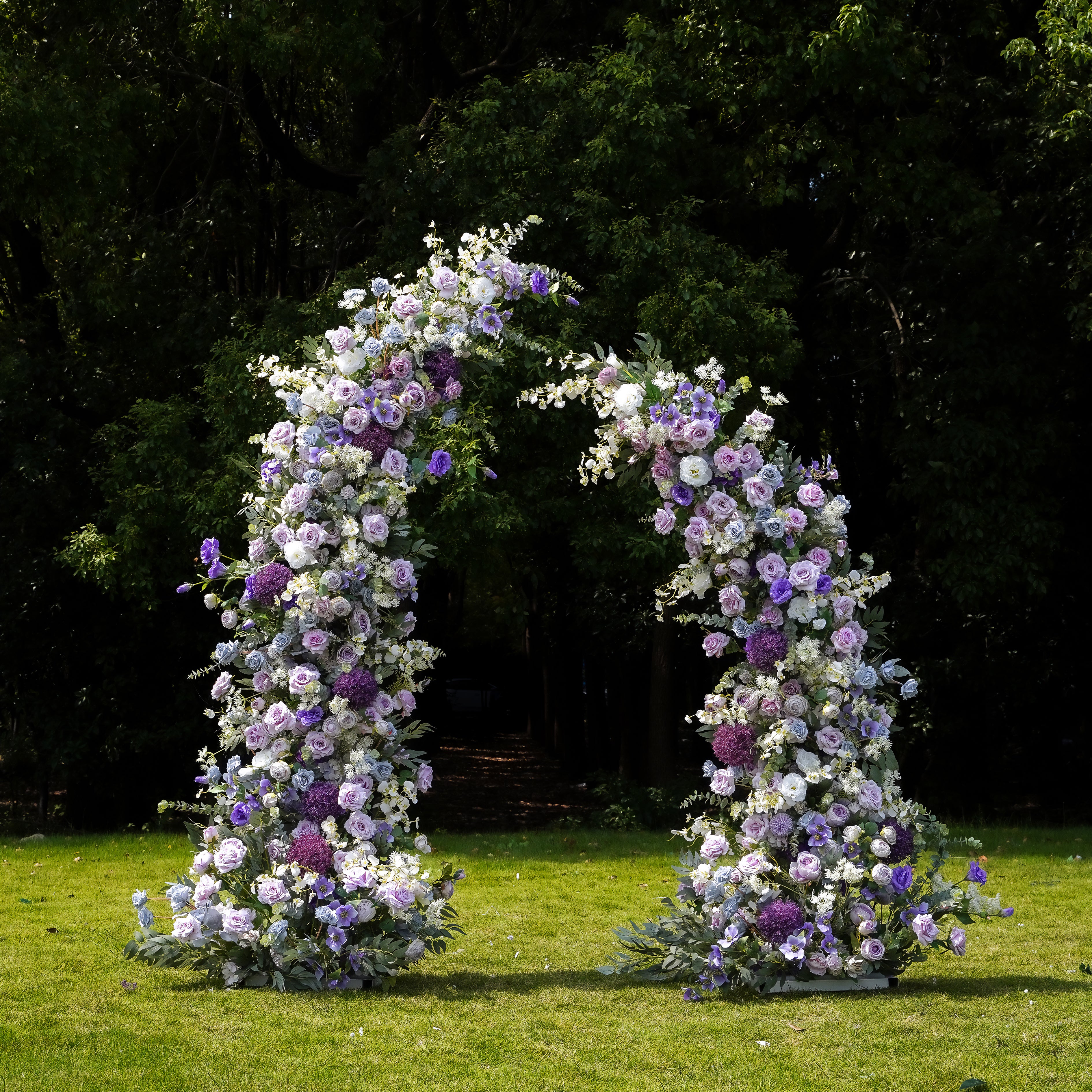Tia：2025 New Wedding Background Floral Arch  -R965