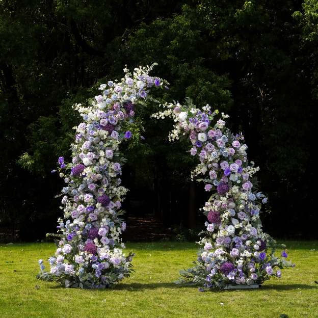 Tia：2025 New Wedding Background Floral Arch  -R965