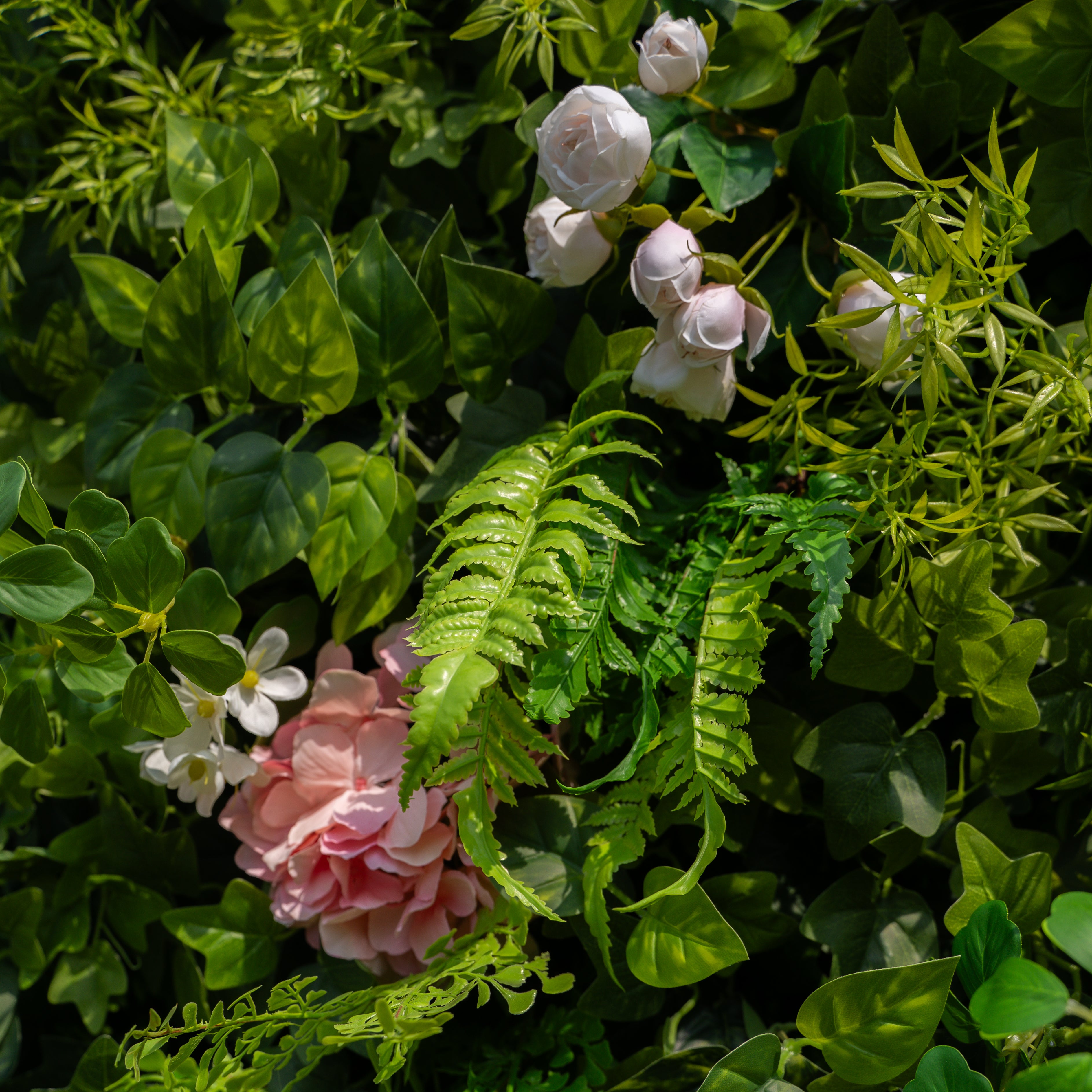 Brett：5D Fabric Artificial rolling up curtain flower wall (Ready to ship)