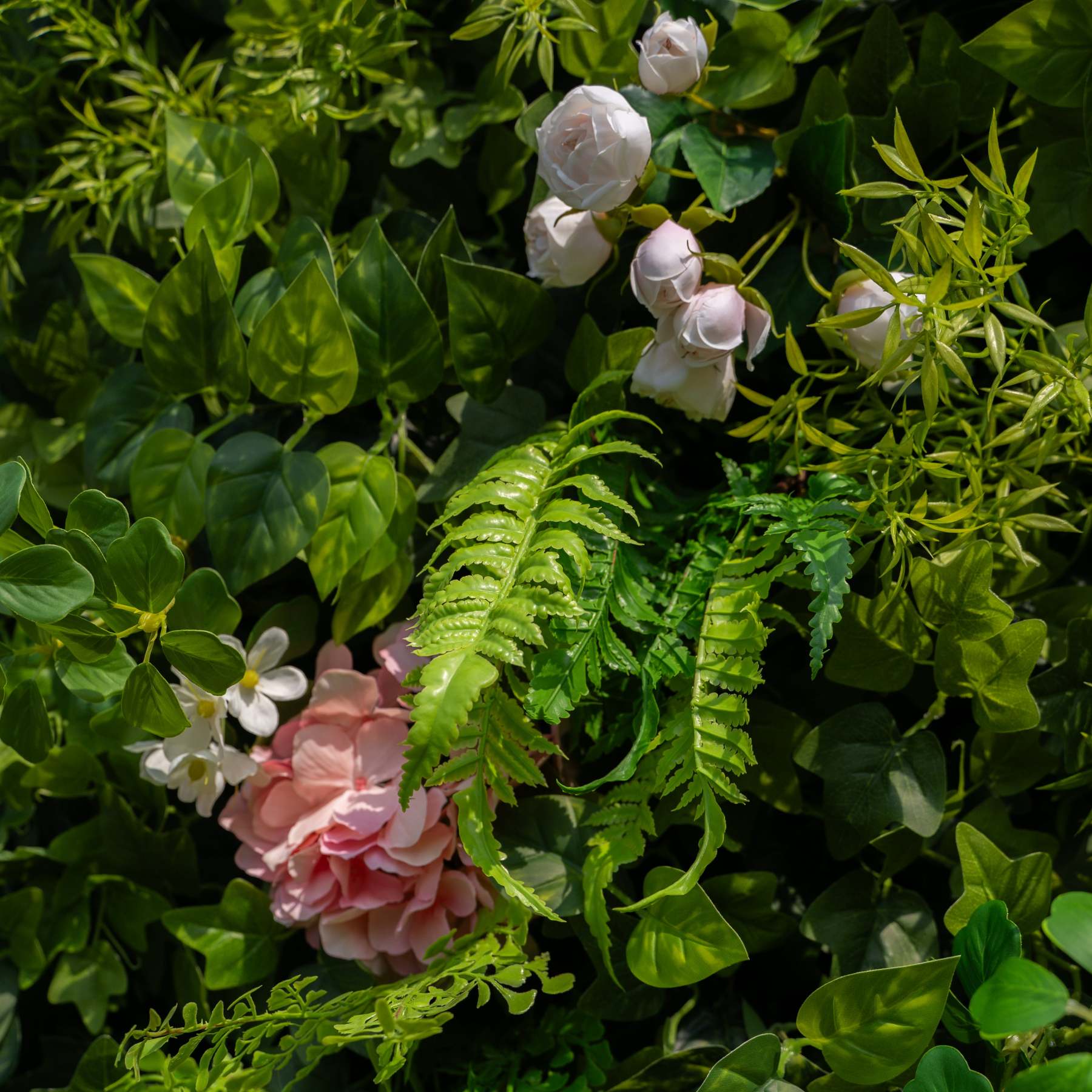 Brett：5D Fabric Artificial rolling up curtain flower wall (Ready to ship)