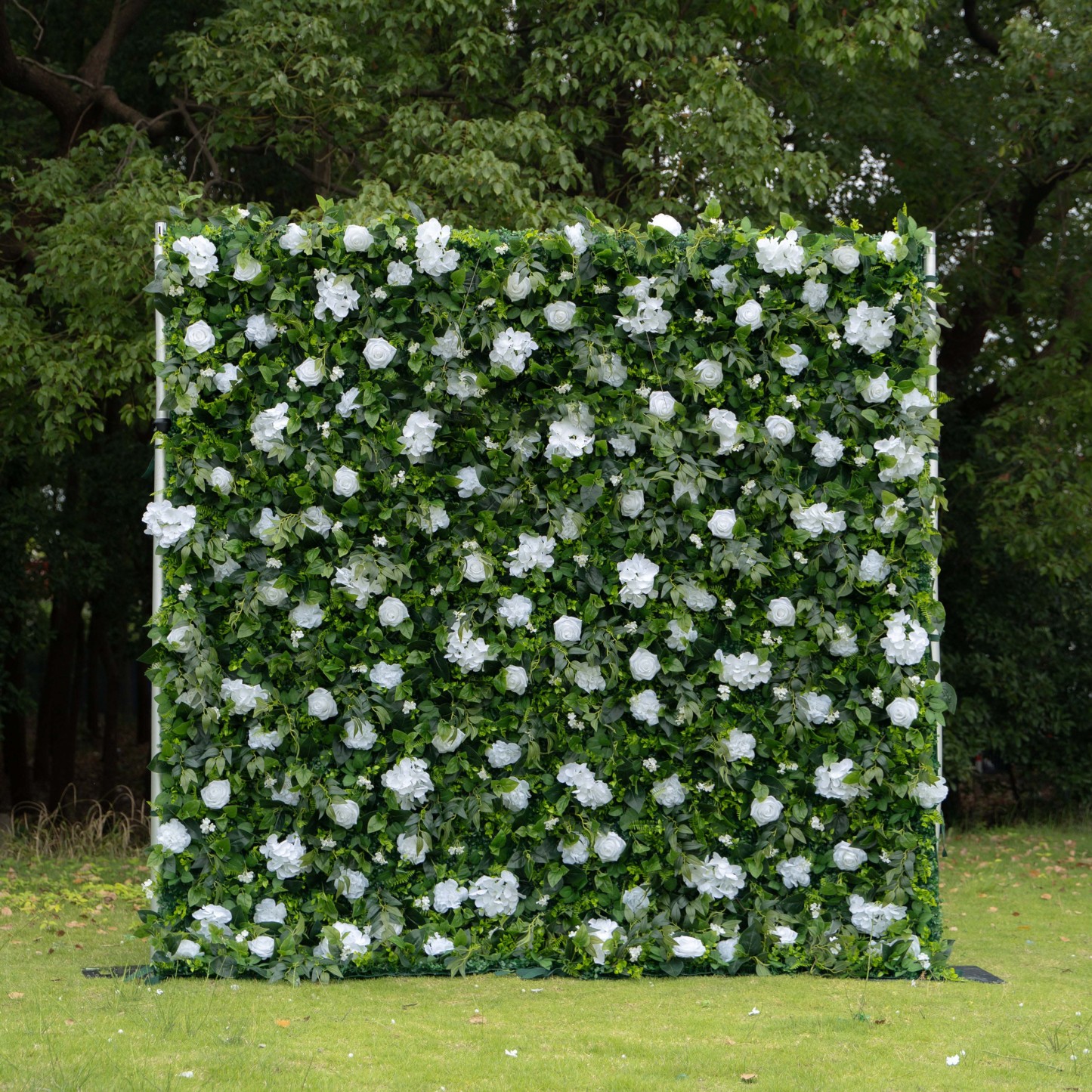Jane Plus：3D Upgraded High-class Jane wall Fabric Artificial rolling up curtain flower wall