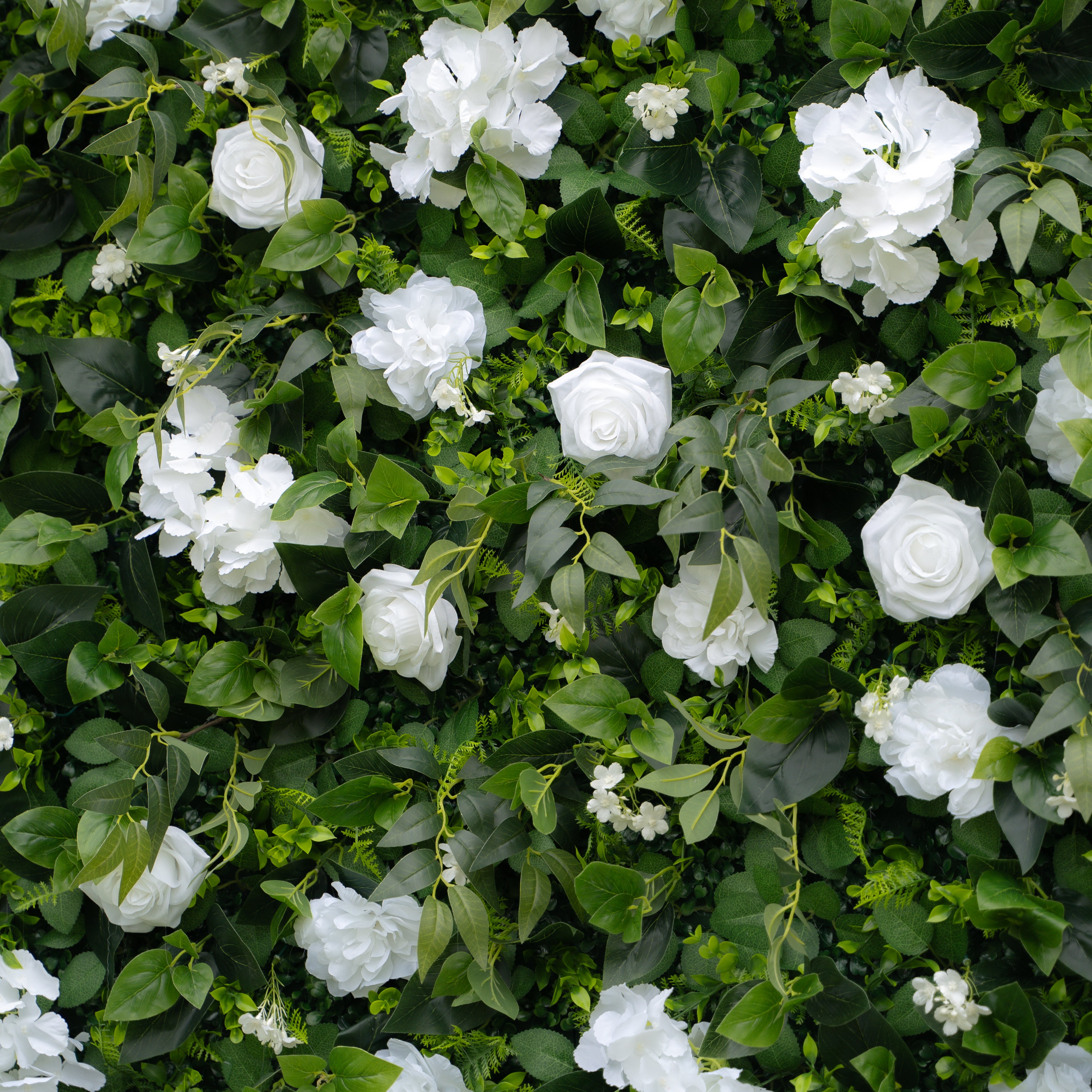 Jane Plus：3D Upgraded High-class Jane wall Fabric Artificial rolling up curtain flower wall